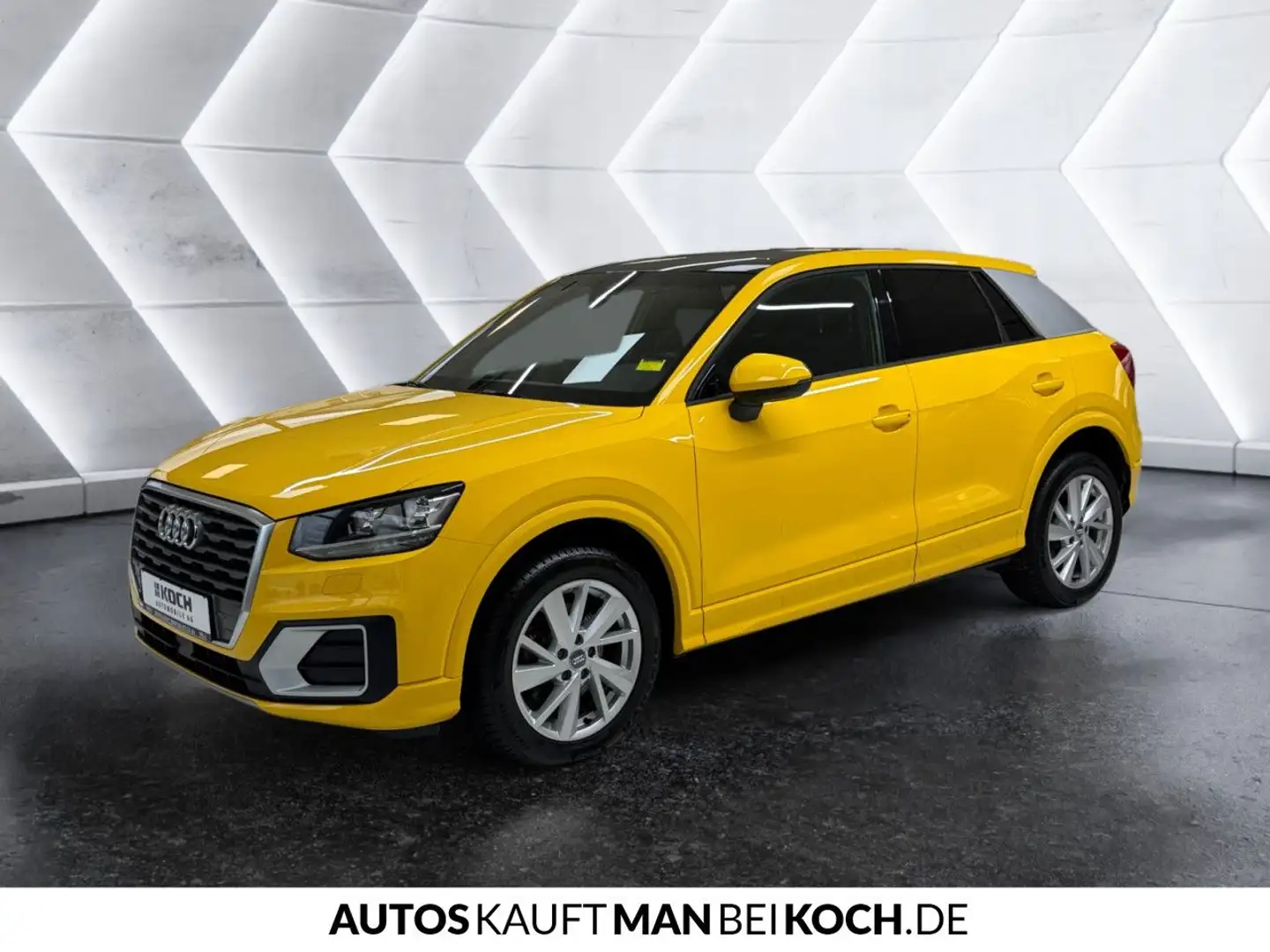 Audi Q2 35 TFSI sport LEDER NAVI TEMPO SHZ SPURH.PANO Gelb - 2