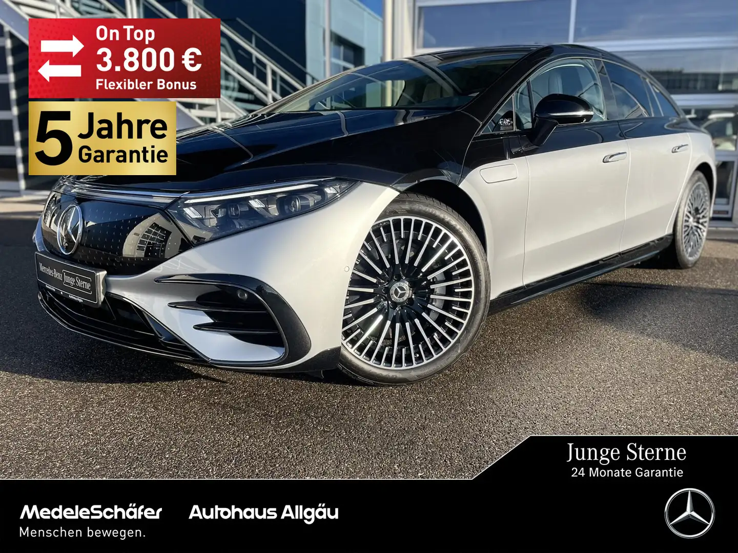 Mercedes-Benz EQS EQS 580 4M AMG Edition1 Maybach-Lackierung NP199 Argent - 1