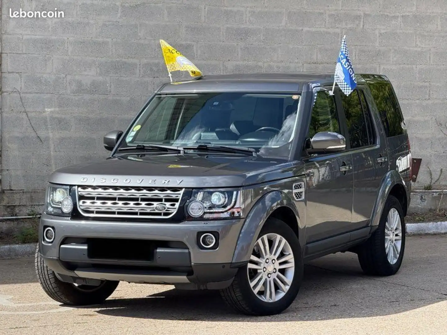 Land Rover Discovery LAND ROVER HSE IV 3.0 TDV6 DPF Steptronic8 211CV SCOTIA Boîte auto Année 06-2015 168.000KM Certifié Garantie 3 Mois à 169 Gris - 1