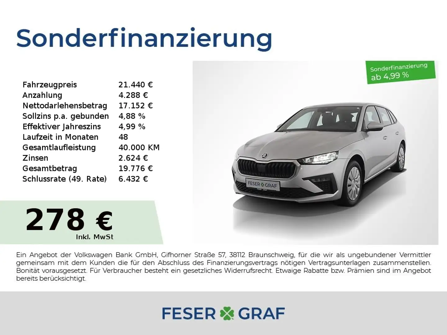 Skoda Scala 1.0 TSI Essence DSG AHK / LED /Infotainment+Winter Silber - 1