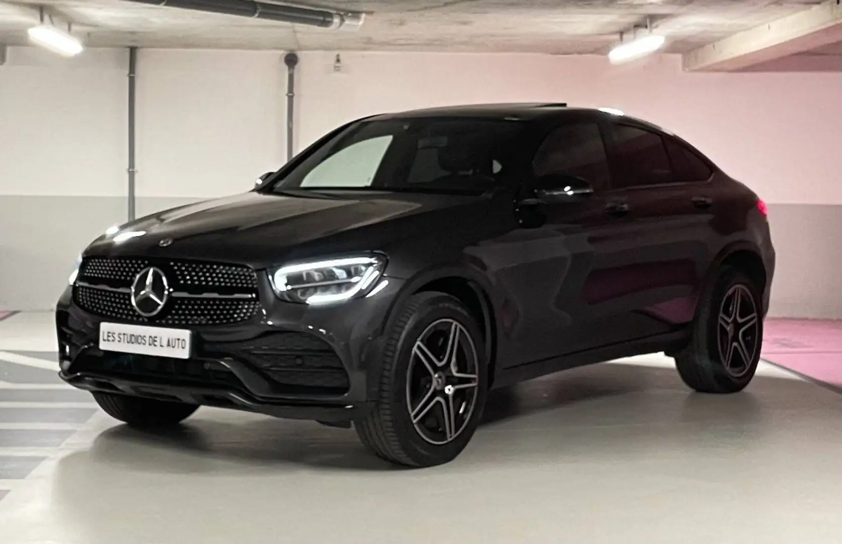 Mercedes-Benz GLC 300 Coupe 300 e 211%2B122ch AMG Line 4Matic 9G-Tronic Euro6d-T-EVAP-ISC Gris - 1
