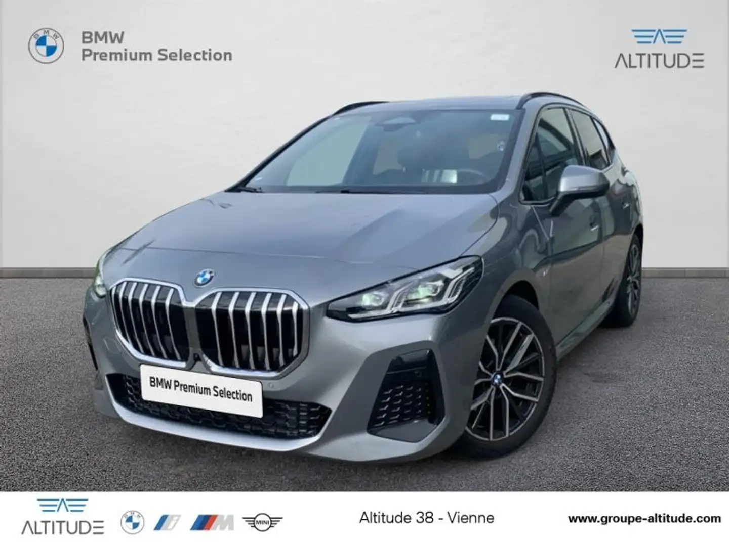 BMW 218 218i 136ch M Sport DKG7 Grau - 1
