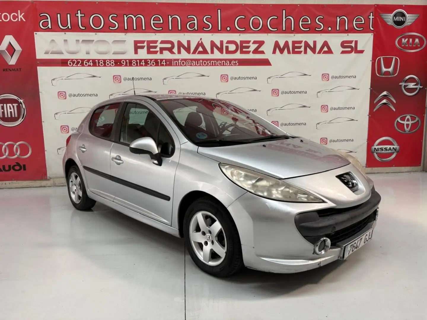 Peugeot 207 1.4 VTi 16v Sport Gris - 1