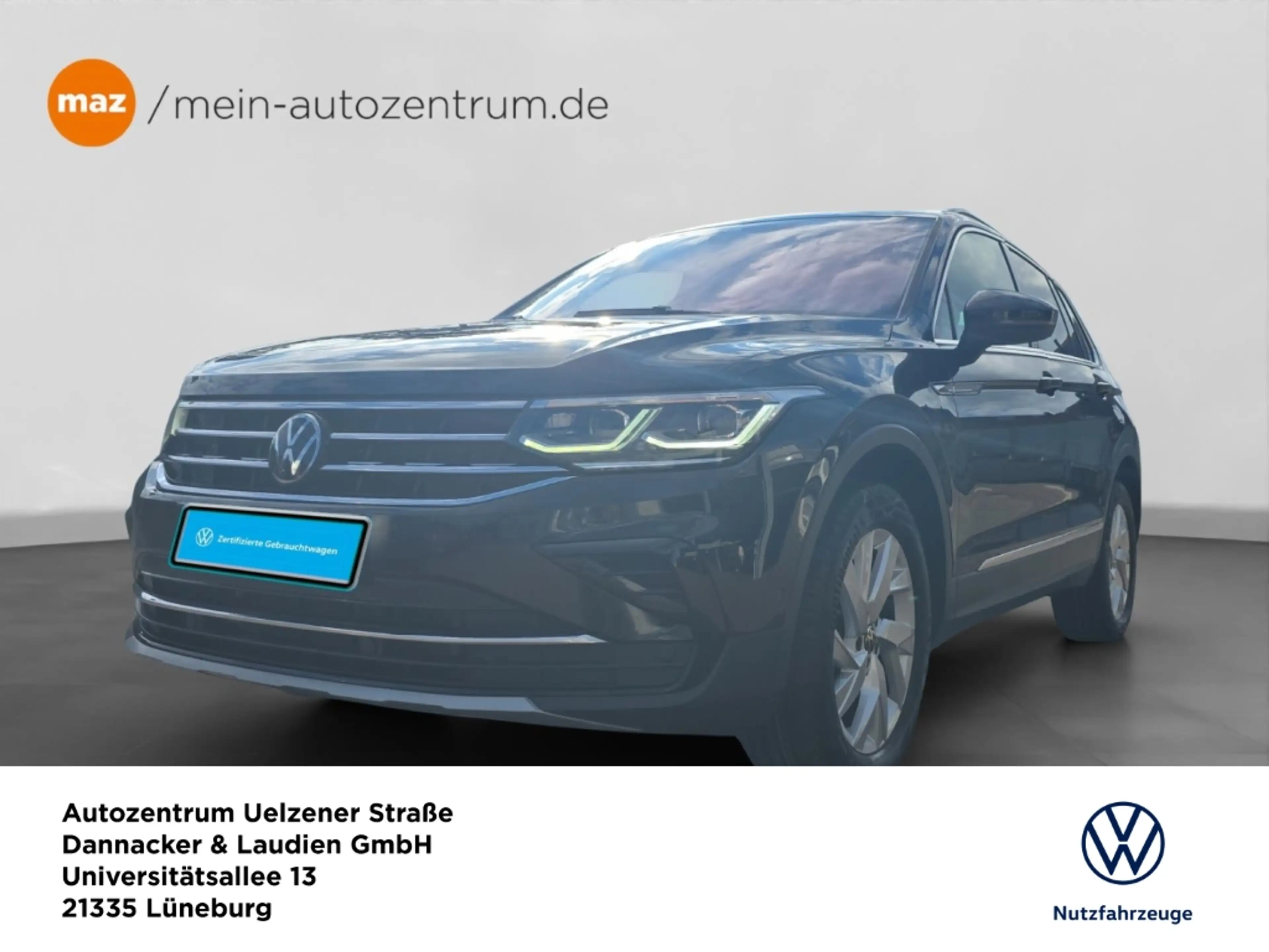 Volkswagen Tiguan 2.0 TDI Elegance 4Motion Alu LED AHK Pano Kamera A