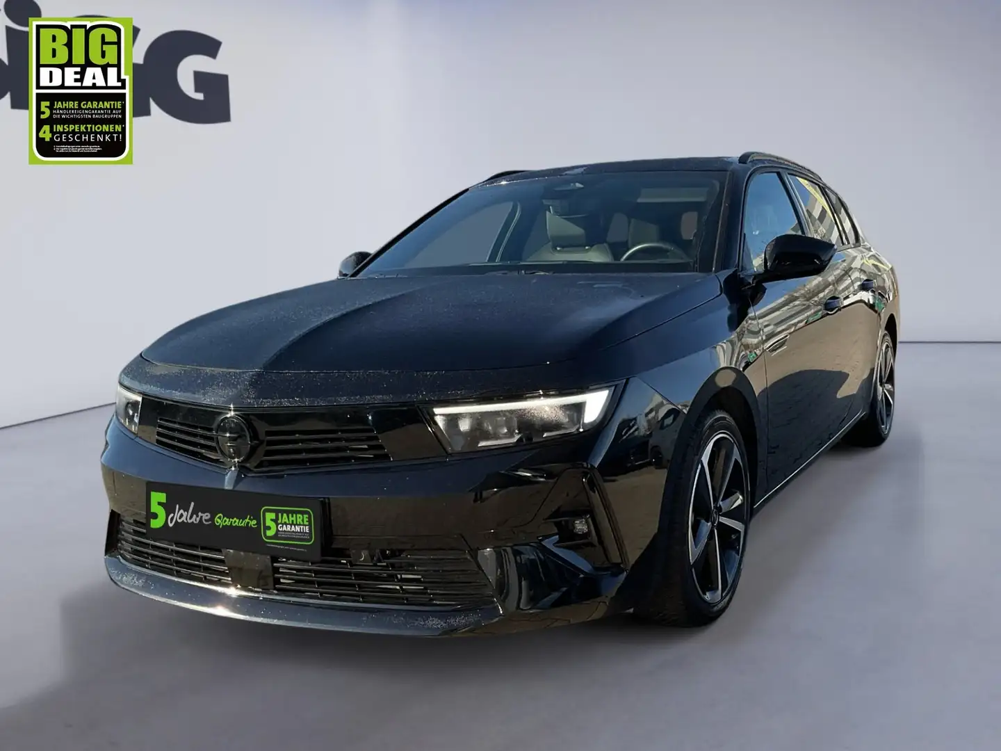 Opel Astra ST 1.5 D GS Automatik °36O Kamera HeadUp Schwarz - 2