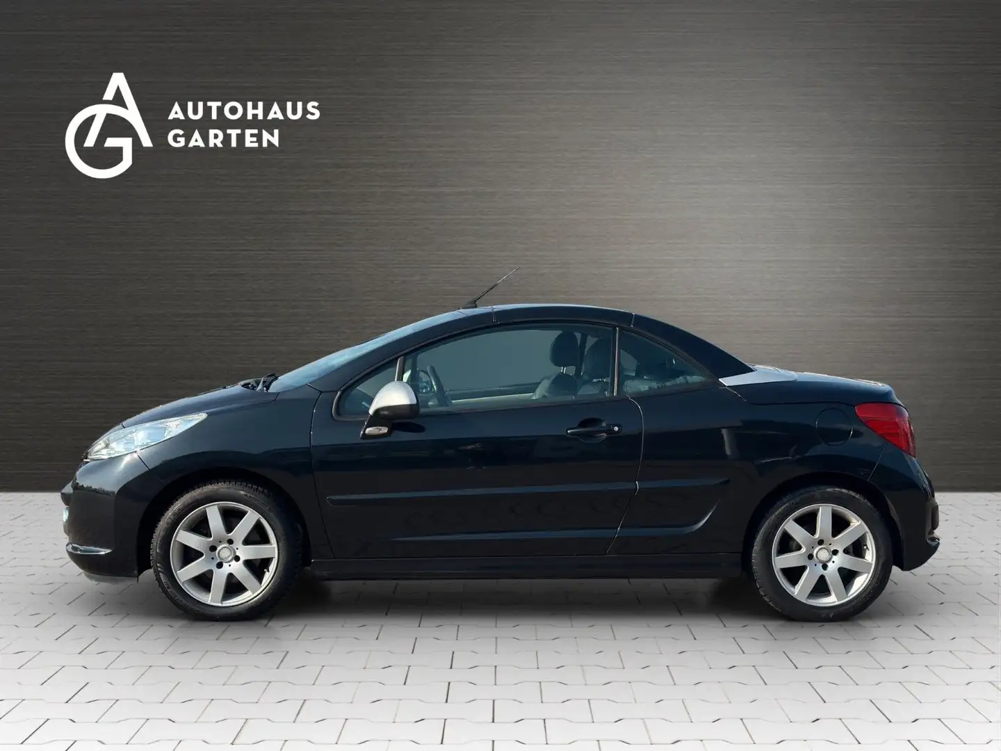 Peugeot 207 CC 1.6 Roland Garros Leder SHZ PDC Schwarz - 2