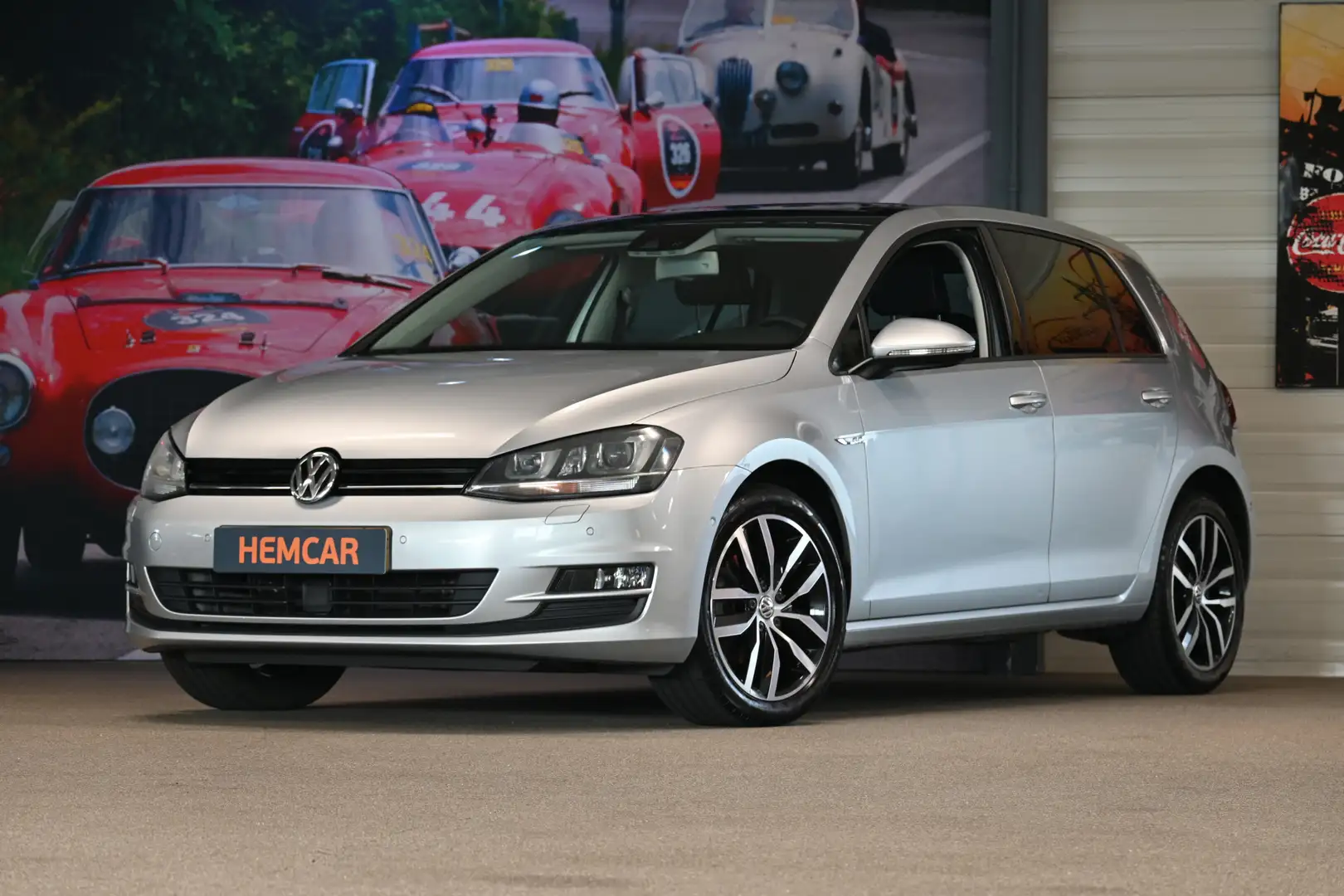 Volkswagen Golf 1.4 TSI CUP Edition DSG automaat / Pano dak / goed Grijs - 2
