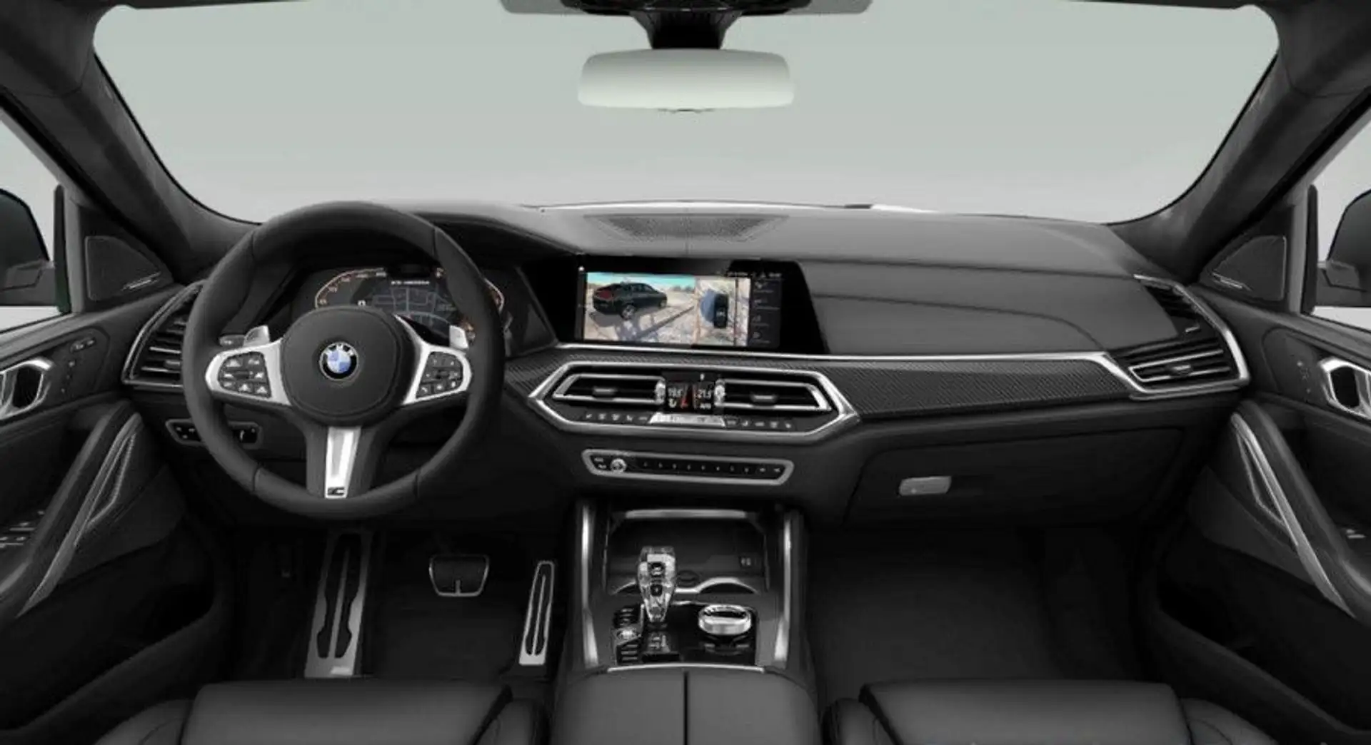 BMW X6 M50 d |CARBON|22"|H/K|KOMFORT|INDIVIDUAL|SOFT Siyah - 2