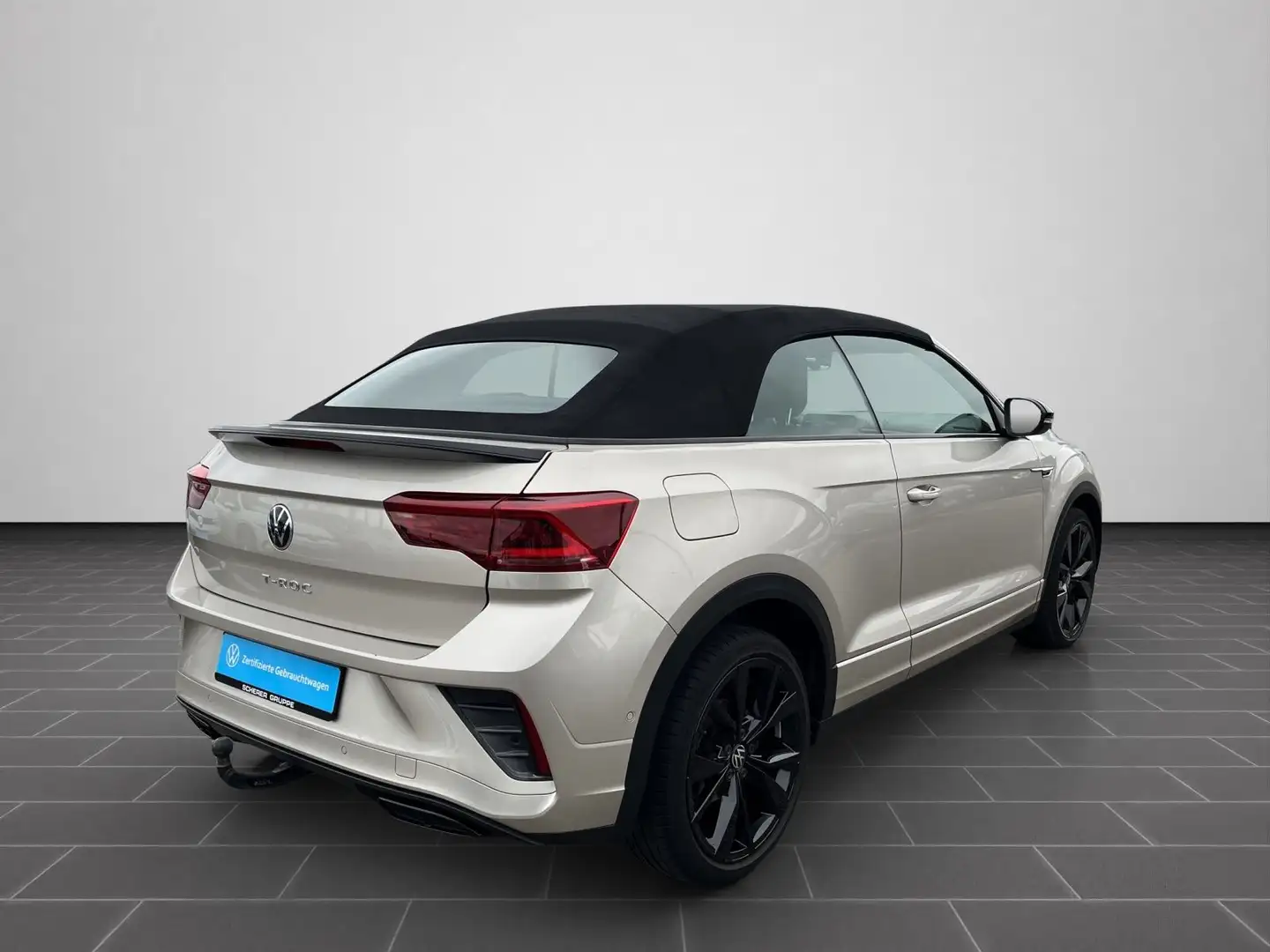 Volkswagen T-Roc Cabrio R line 1.5 TSI DSG IQ.LIGHT AHK Silber - 2