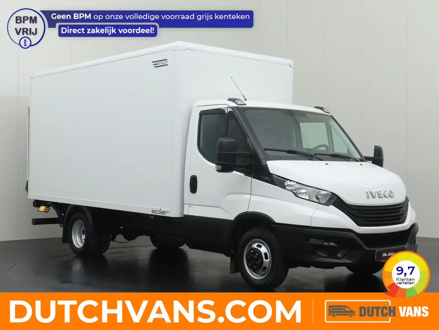 Iveco Daily 35C16 Bakwagen+Laadklep | Airco | 3-Persoons Blanc - 1