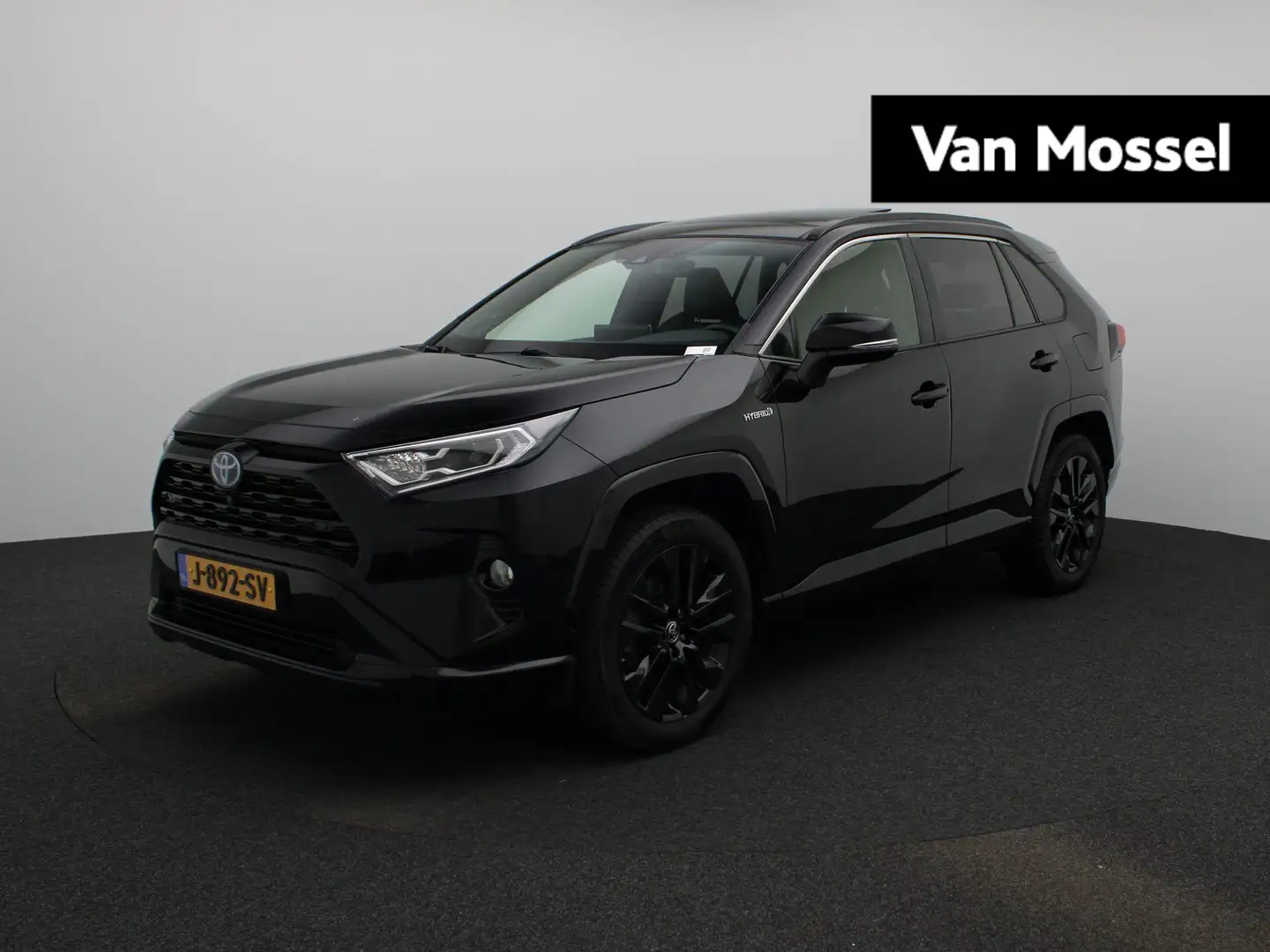 Toyota RAV 4 2.5 Hybrid Black Edition | PANO-SCHUIFDAK | NAVIGA Zwart - 1
