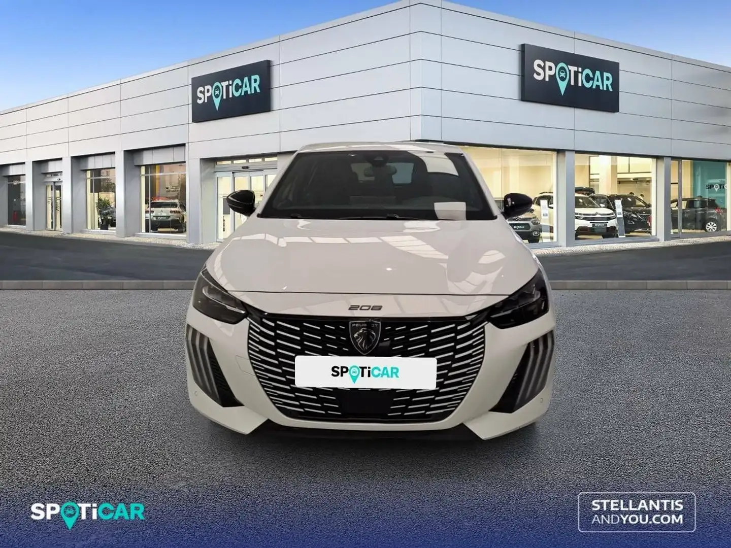 Peugeot 208 HYBRID 110 eDCS6 GT Gris - 2