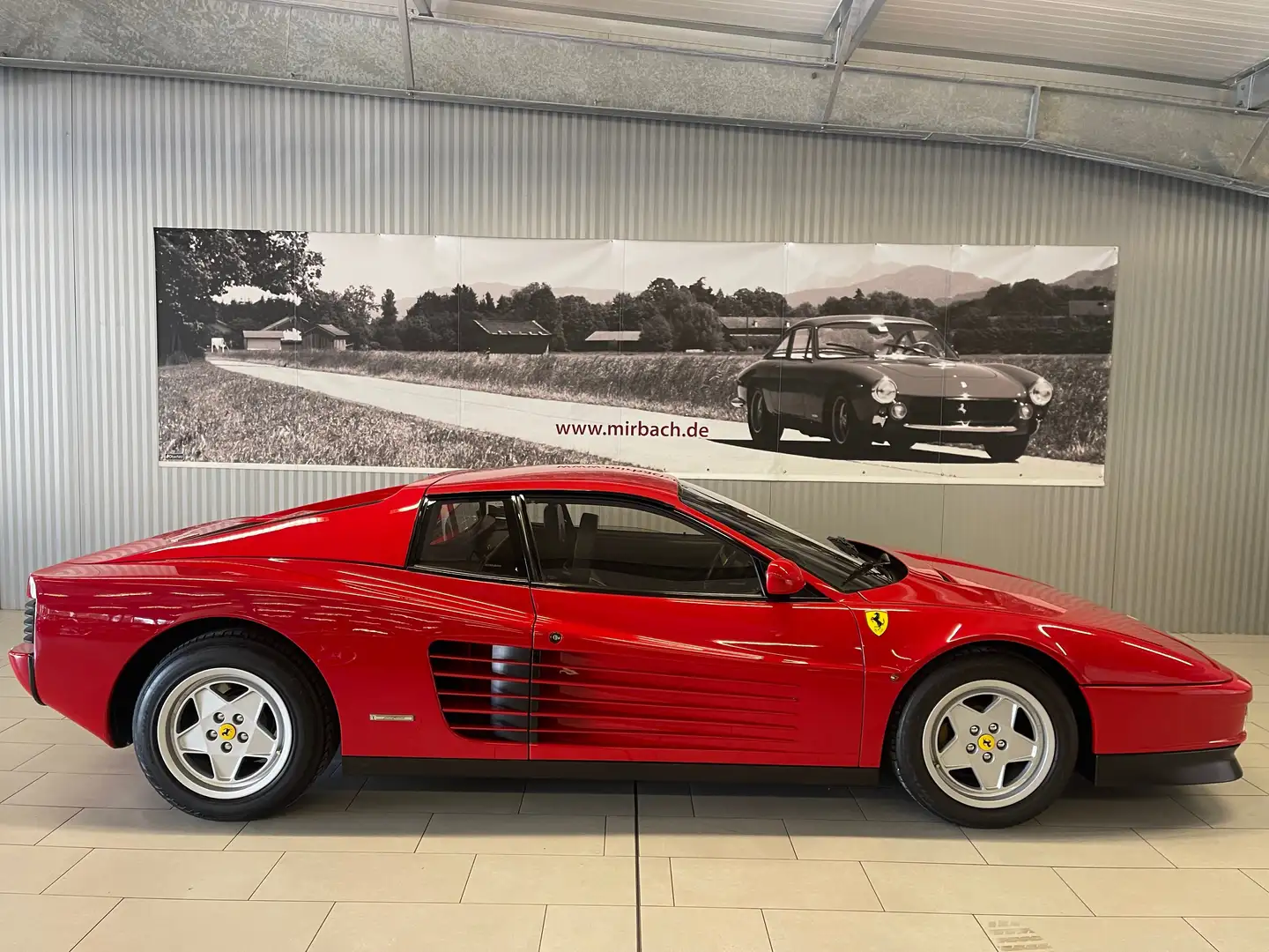 Ferrari Testarossa Crepaldi Auslieferung - orig. 55388 km Rojo - 2