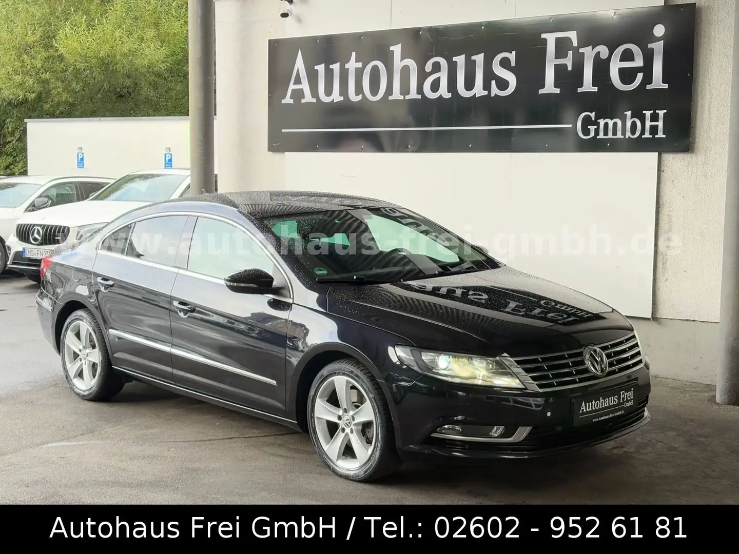 Volkswagen CC Basis 2.0 TDI BMT*TÜV-NEU*NAVI*PDC*2ZK Schwarz - 1