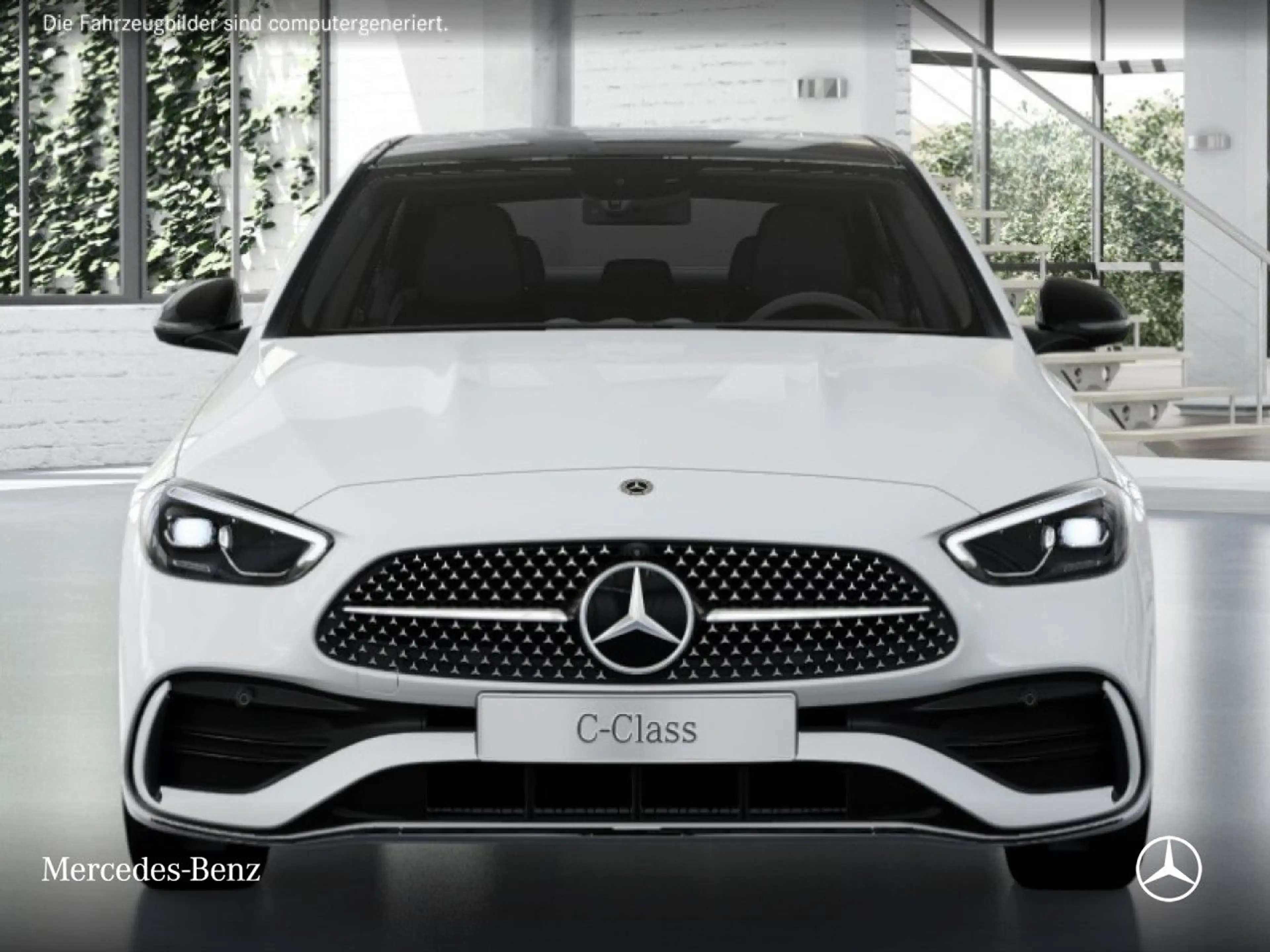 Mercedes-Benz C 220 d AMG+NIGHT+PANO+360+LED+BURMESTER+19"+TOTW — photo 6