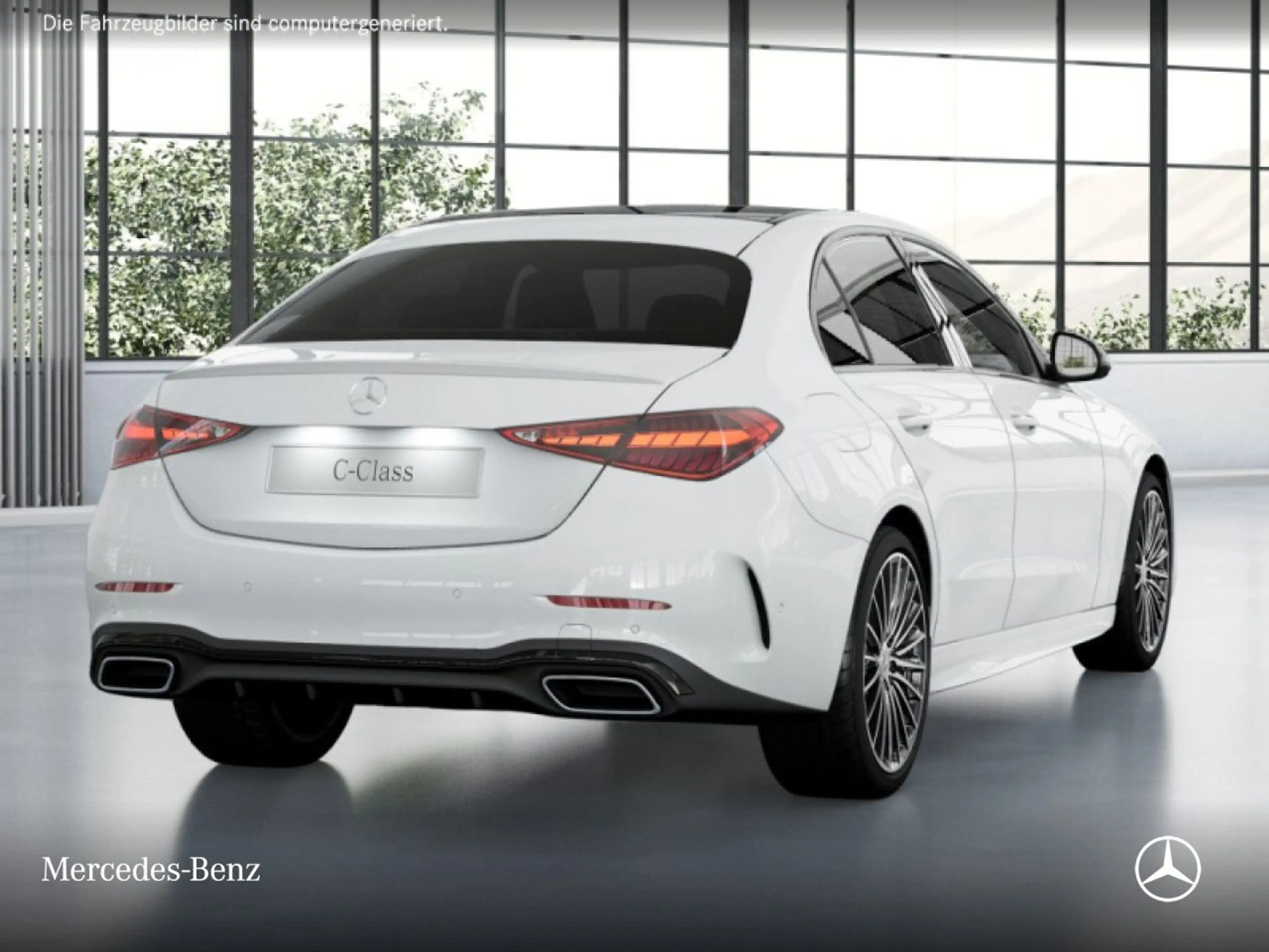 Mercedes-Benz C 220 d AMG+NIGHT+PANO+360+LED+BURMESTER+19"+TOTW — photo 4