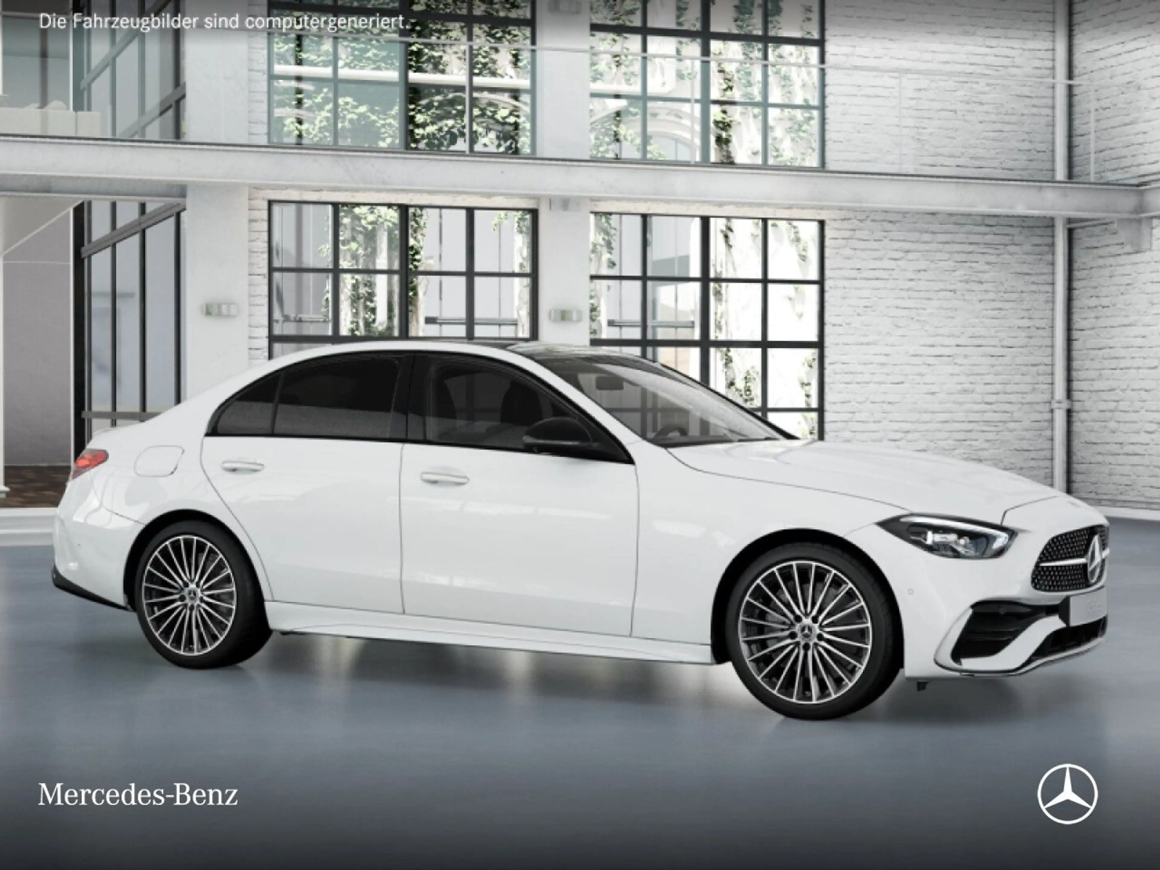 Mercedes-Benz C 220 d AMG+NIGHT+PANO+360+LED+BURMESTER+19"+TOTW — photo 15