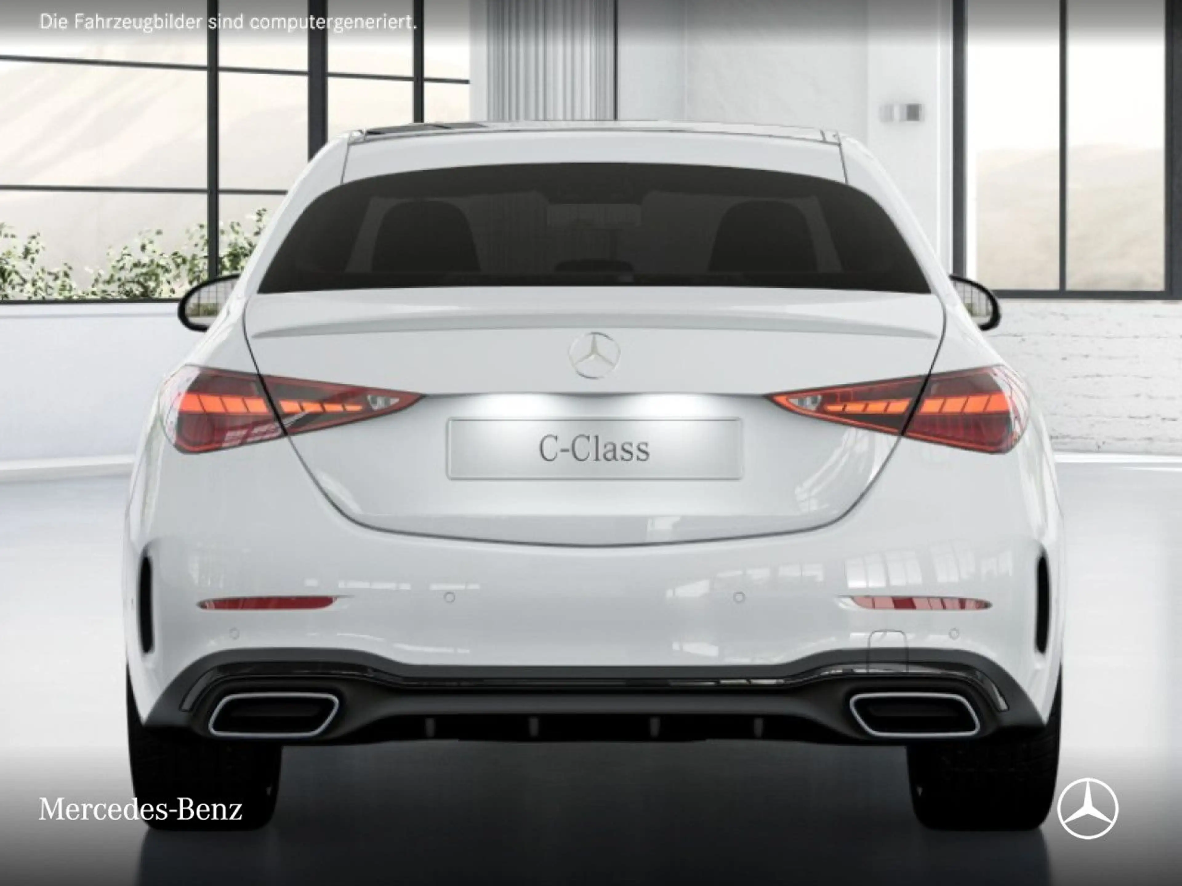 Mercedes-Benz C 220 d AMG+NIGHT+PANO+360+LED+BURMESTER+19"+TOTW — photo 7
