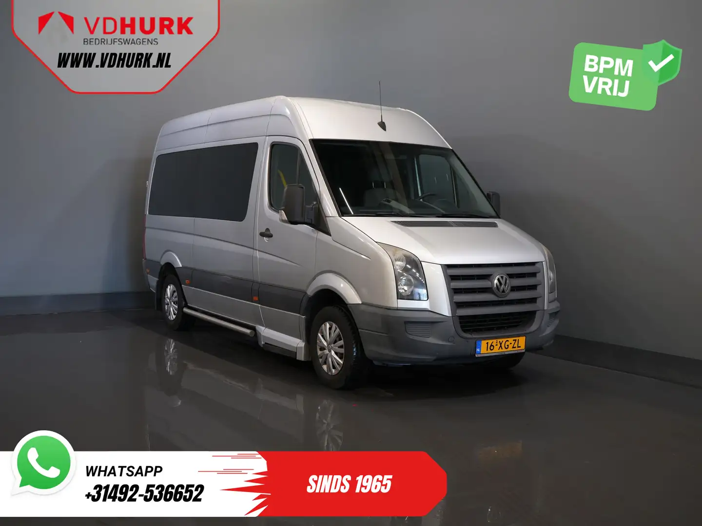 Volkswagen Crafter 35 2.5 TDI L2H2 MARGE EXPORT ONLY NL Auto/ APK 7-2 Grijs - 1