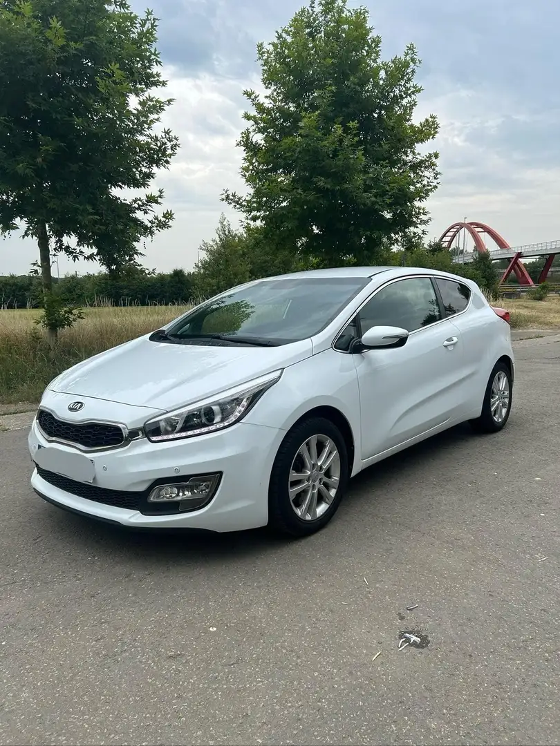 Kia Ceed / cee'd 1.4 benzine FULL OPTION start/rijd perfect Wit - 2