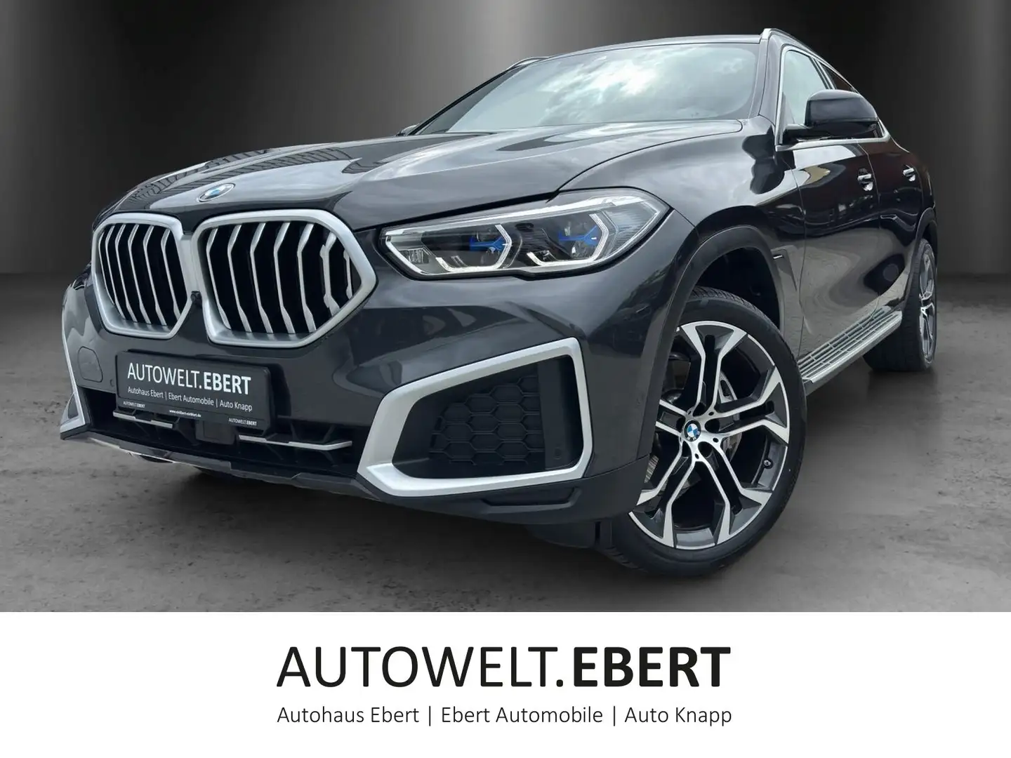 BMW X6 xDrive 30d xLine/PANO-DA./AHK/LASER/HUD/360° Grau - 1