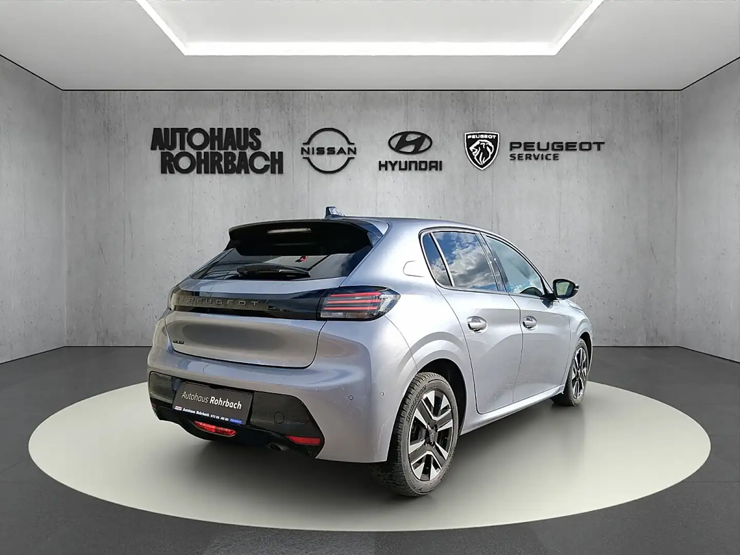 Peugeot 208 Allure 1,2 PureTech 100 Grau - 2