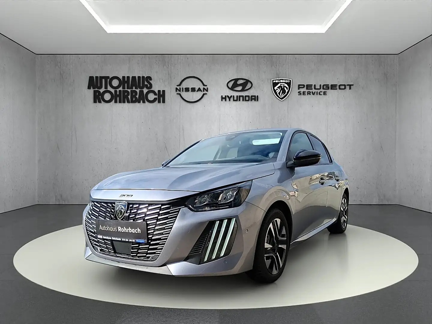 Peugeot 208 Allure 1,2 PureTech 100 Grau - 1