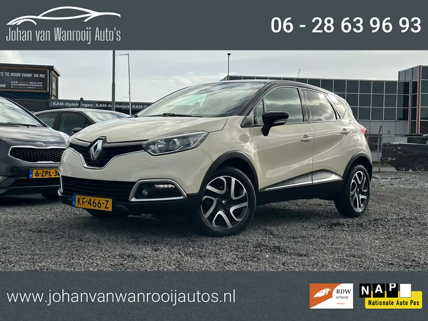 Renault Captur 1.2 TCe Dynamique/NAVI/CAMERA/NW APK Blanc - 1
