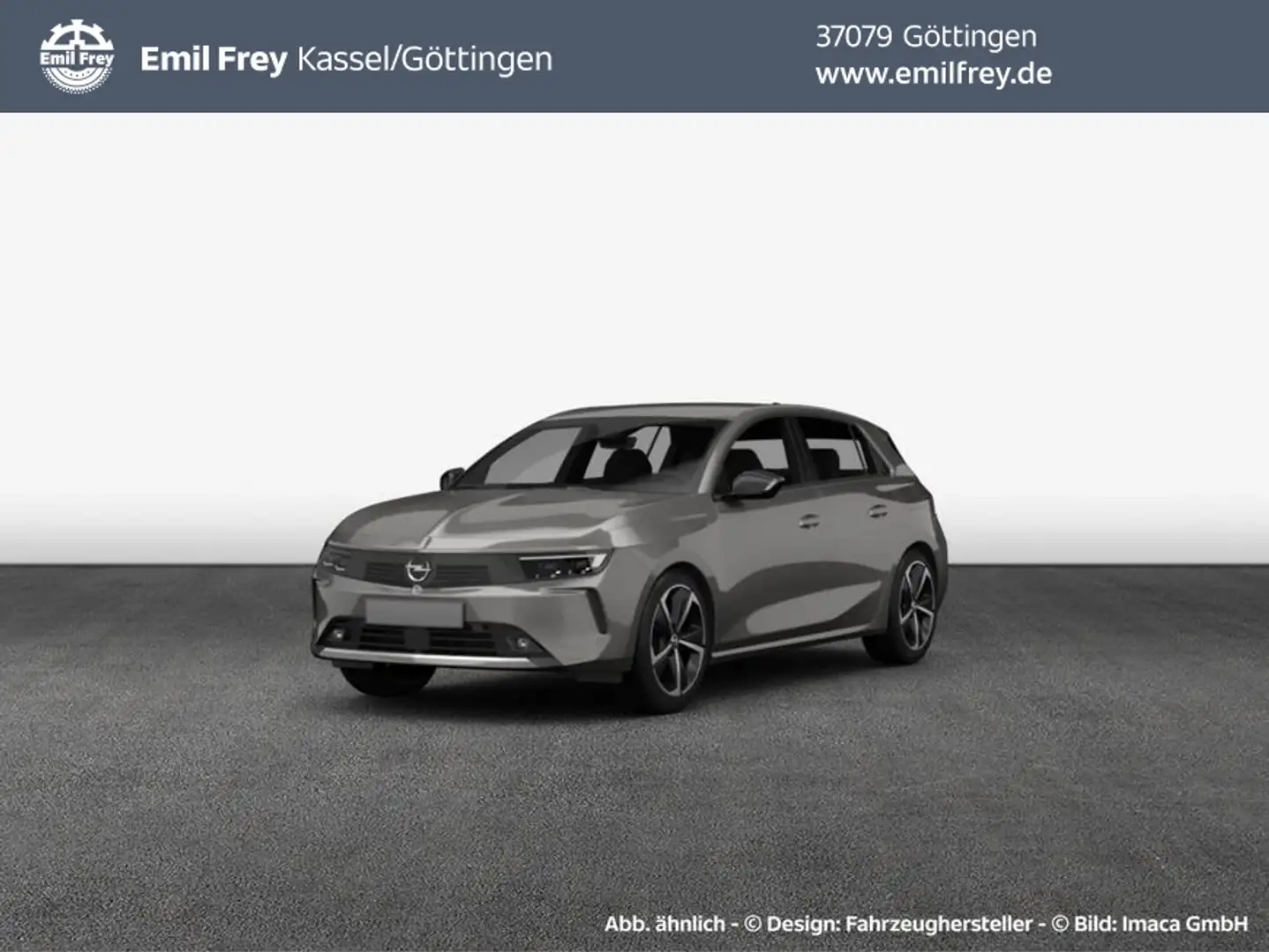 Opel Astra 1.2 Turbo Automatik Elegance Gris - 1