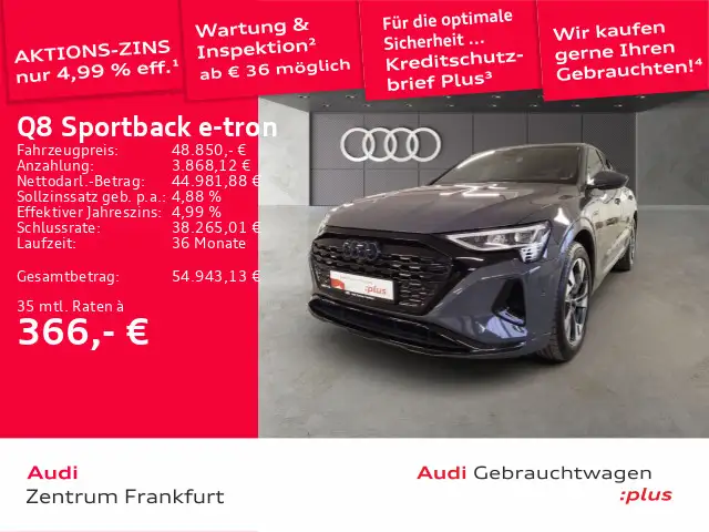 Audi Q8 e-tron 50 quattro advanced MatrixLE
