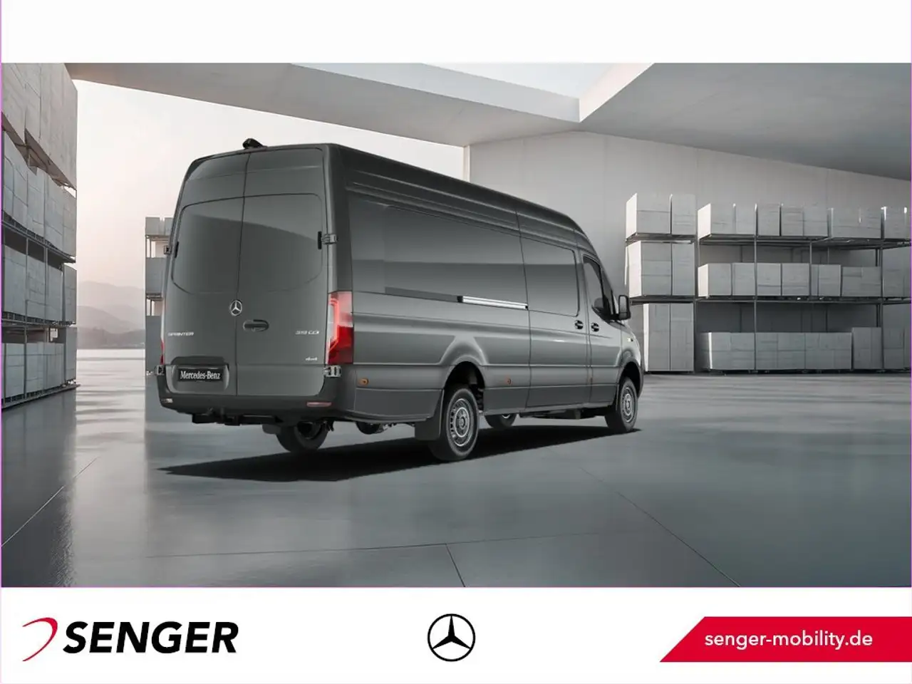 Mercedes-Benz Sprinter 319 CDI KA L4H2 4x4 LED Distr. AHK 9G 4