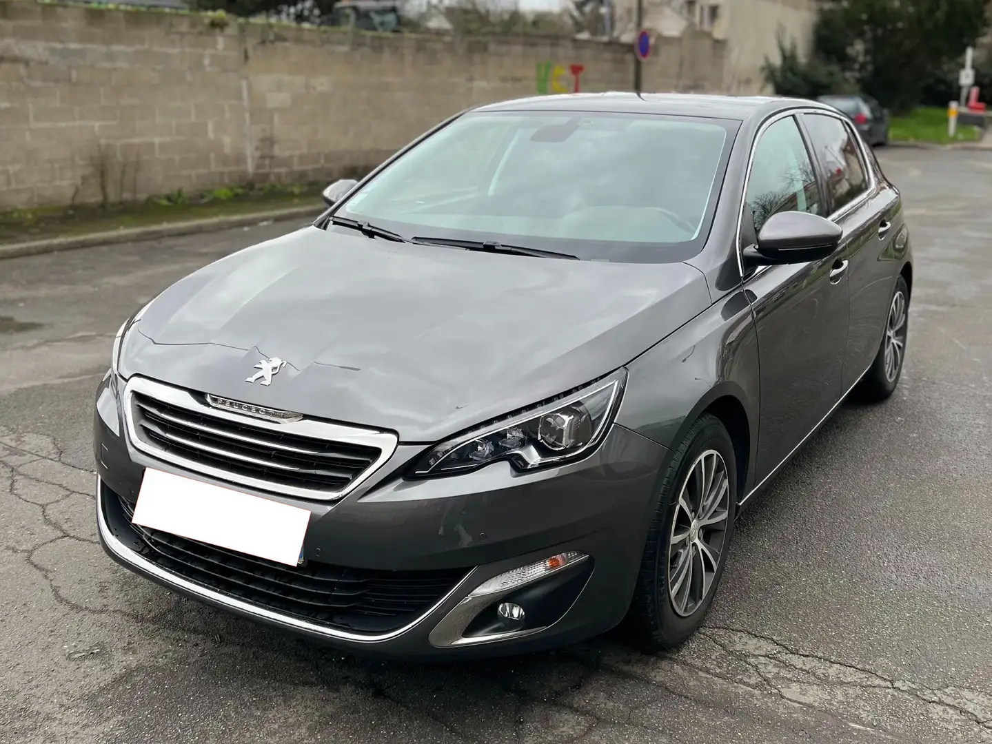 Peugeot 308 1.2 PureTech 110ch S Gris - 1