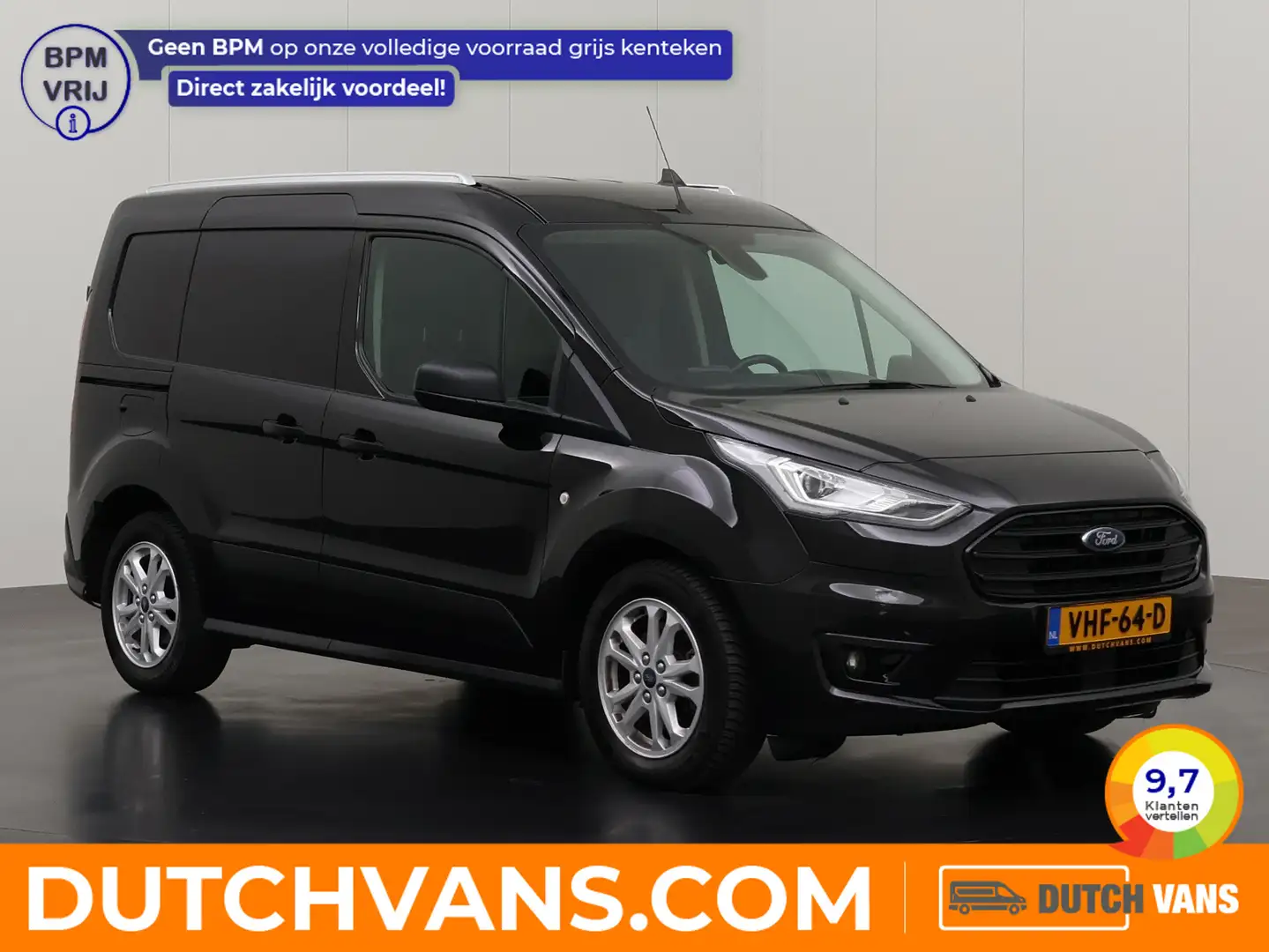 Ford Transit Connect 1.5EcoBlue 100PK Limited | Navigatie | Camera | Tr Zwart - 1