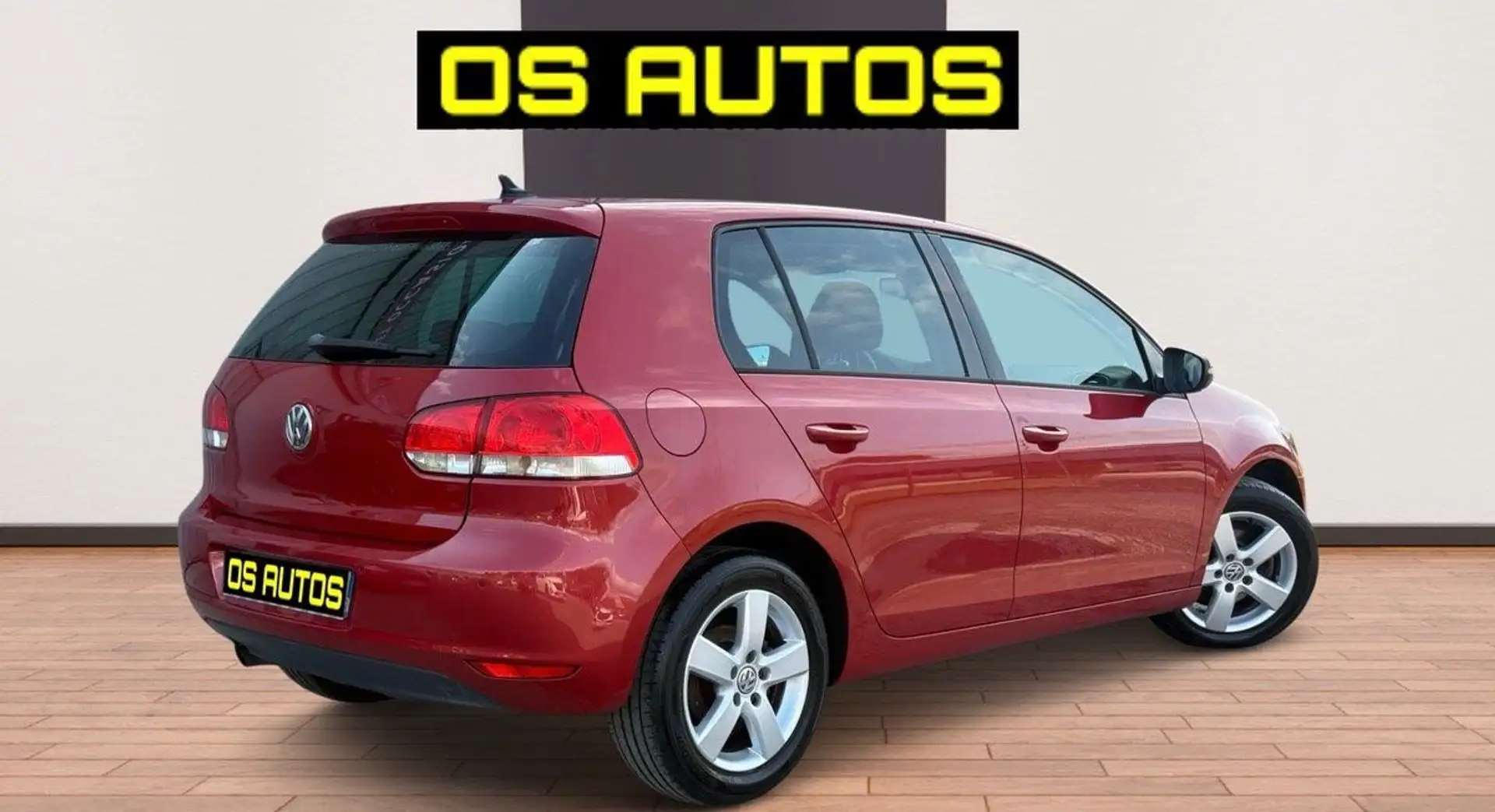 Volkswagen Golf VI 1.2 TSI - 105ch (5 cv) BVM6 - 5 Portes, Trendline %2B 2010 *GARANTIE 12 MOIS Rood - 2