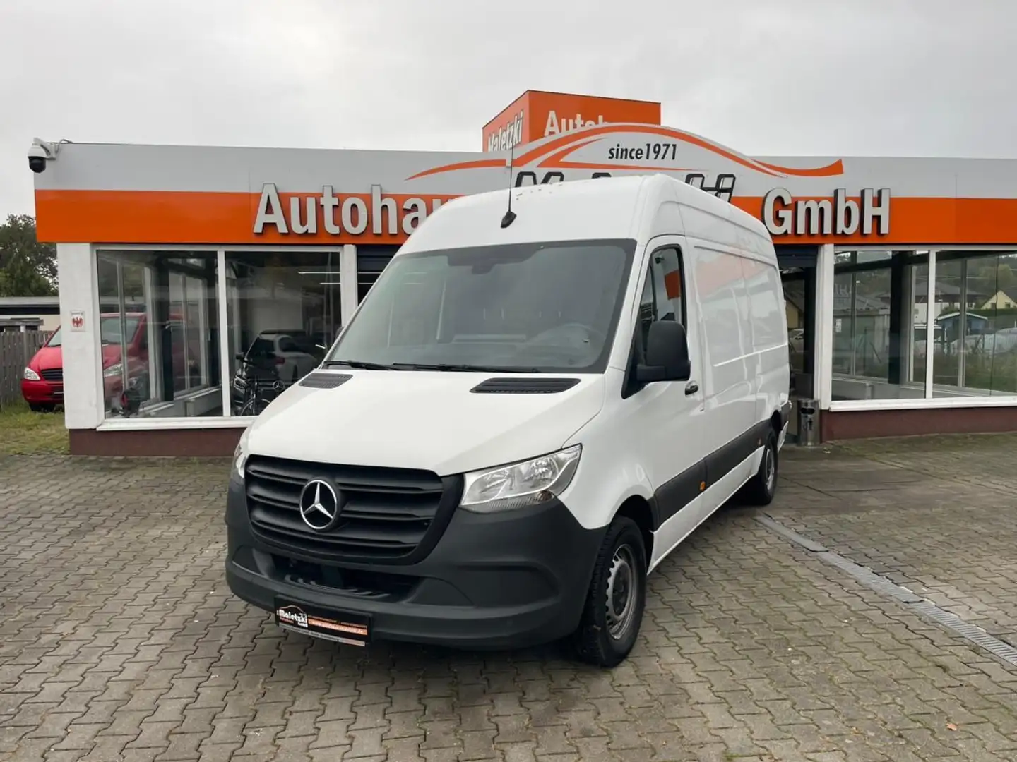 Mercedes-Benz Sprinter 317 CDI L2H2 Kasten*Klima*AHK*Kamera* Blanc - 1