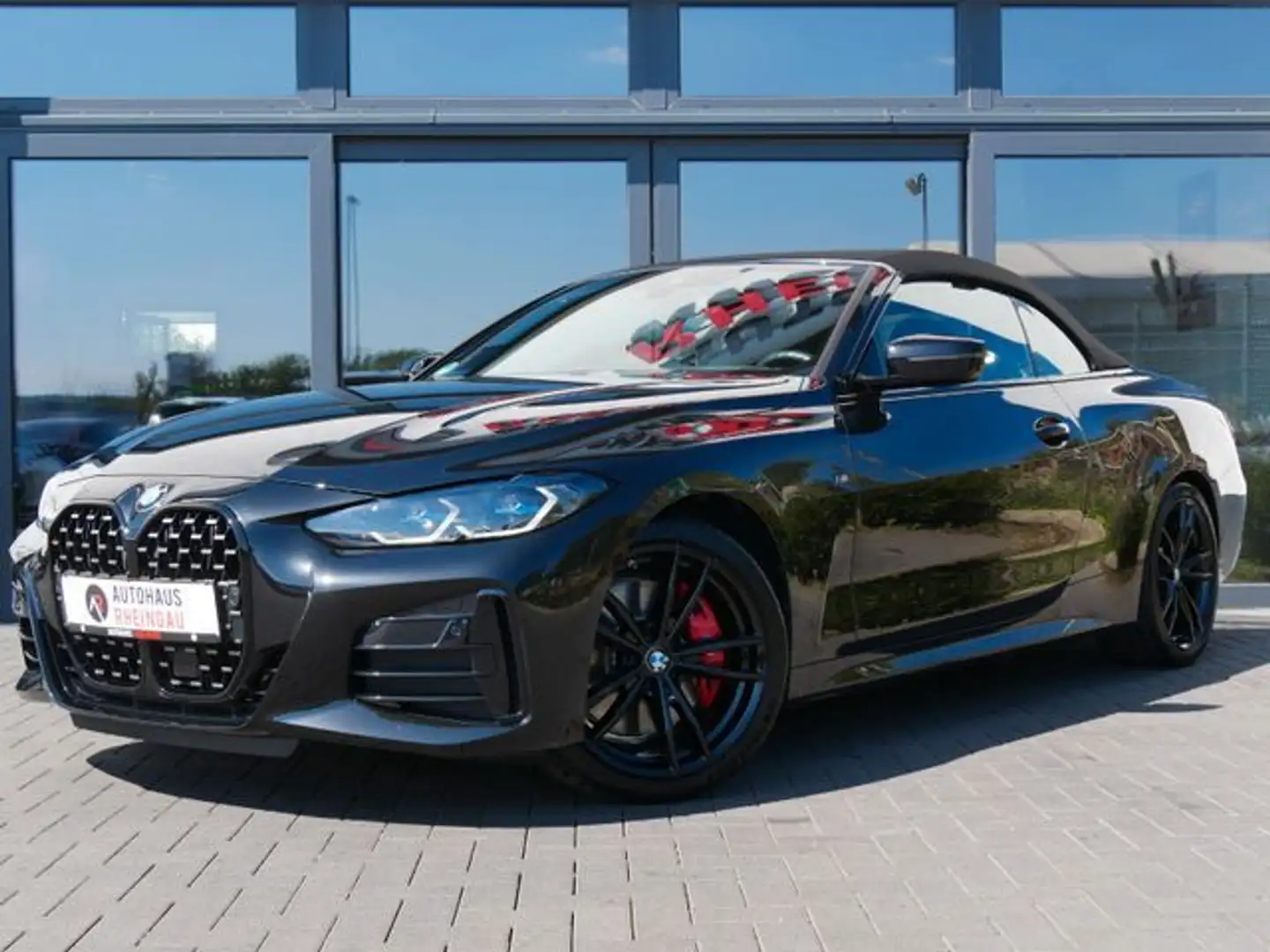 BMW 440 i Cabrio Carbon/Laser/H&K/Open-Air/HUD Schwarz - 1