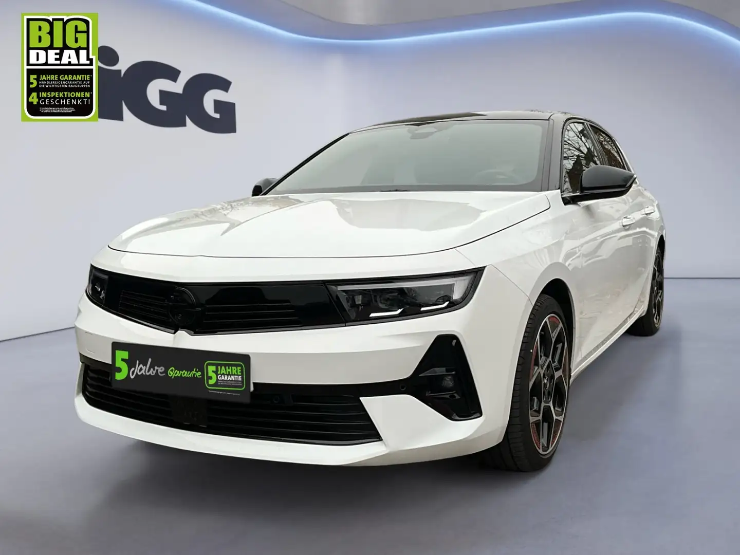 Opel Astra L 1.2 Turbo GS Klima 360 Alcant. KeyLess Blanc - 2