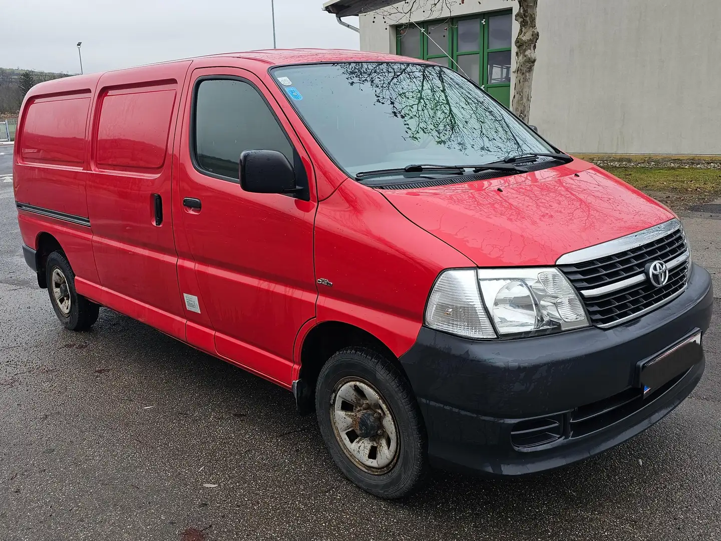Toyota Hiace Hiace 2,5 D-4D 120 lang Rot - 2