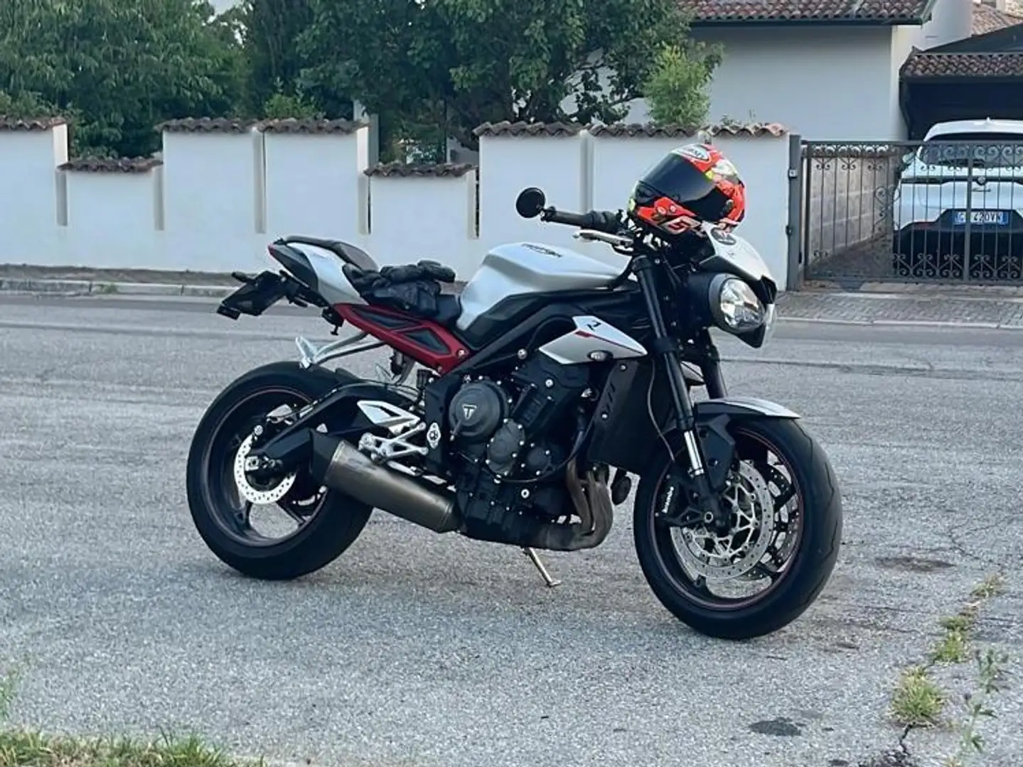 Triumph Street Triple 765 R Argento - 2