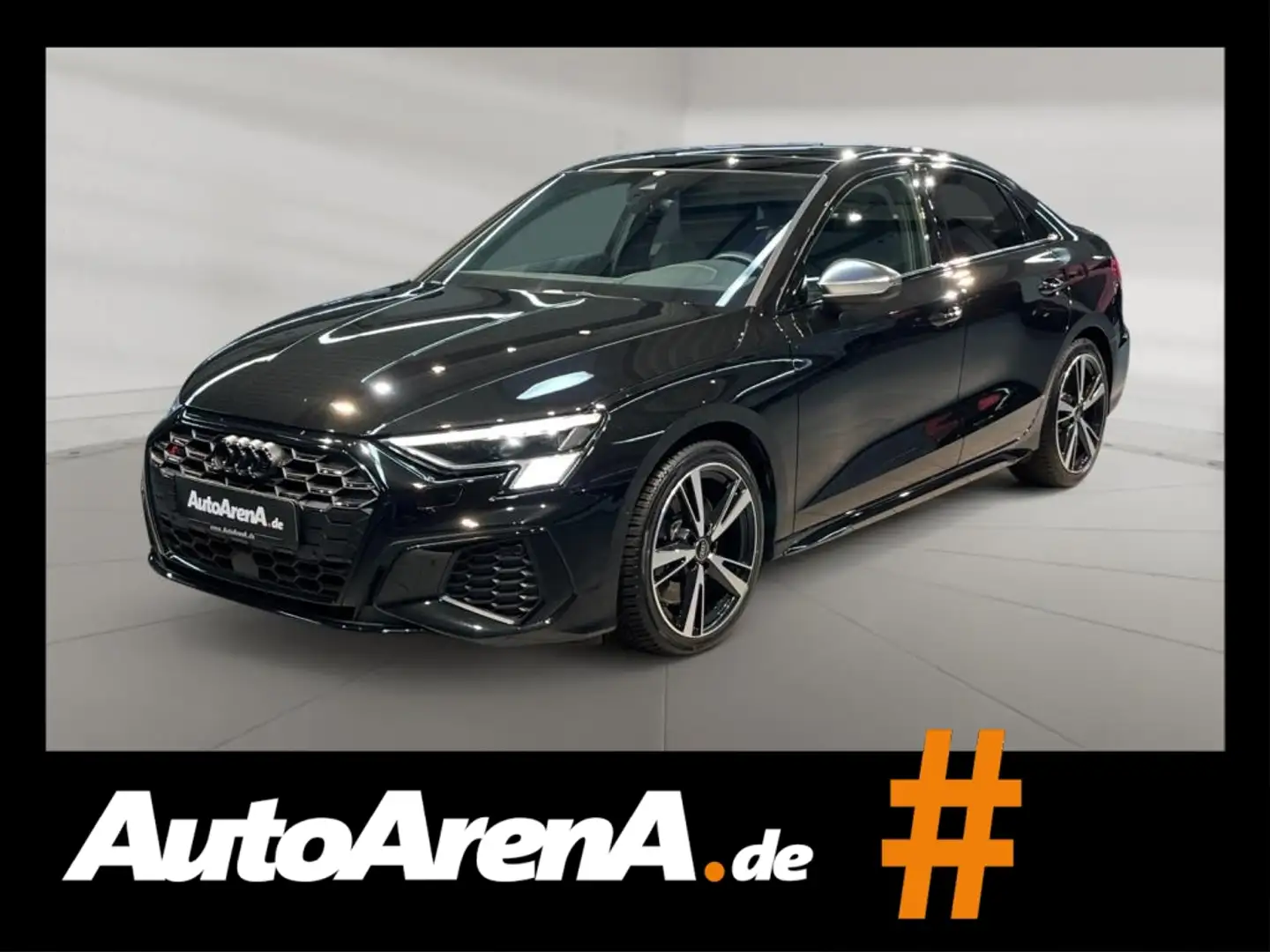 Audi S3 Limousine TFSI Pano+SHD+Wide+Cam+Navi+AUT+PTS Noir - 2