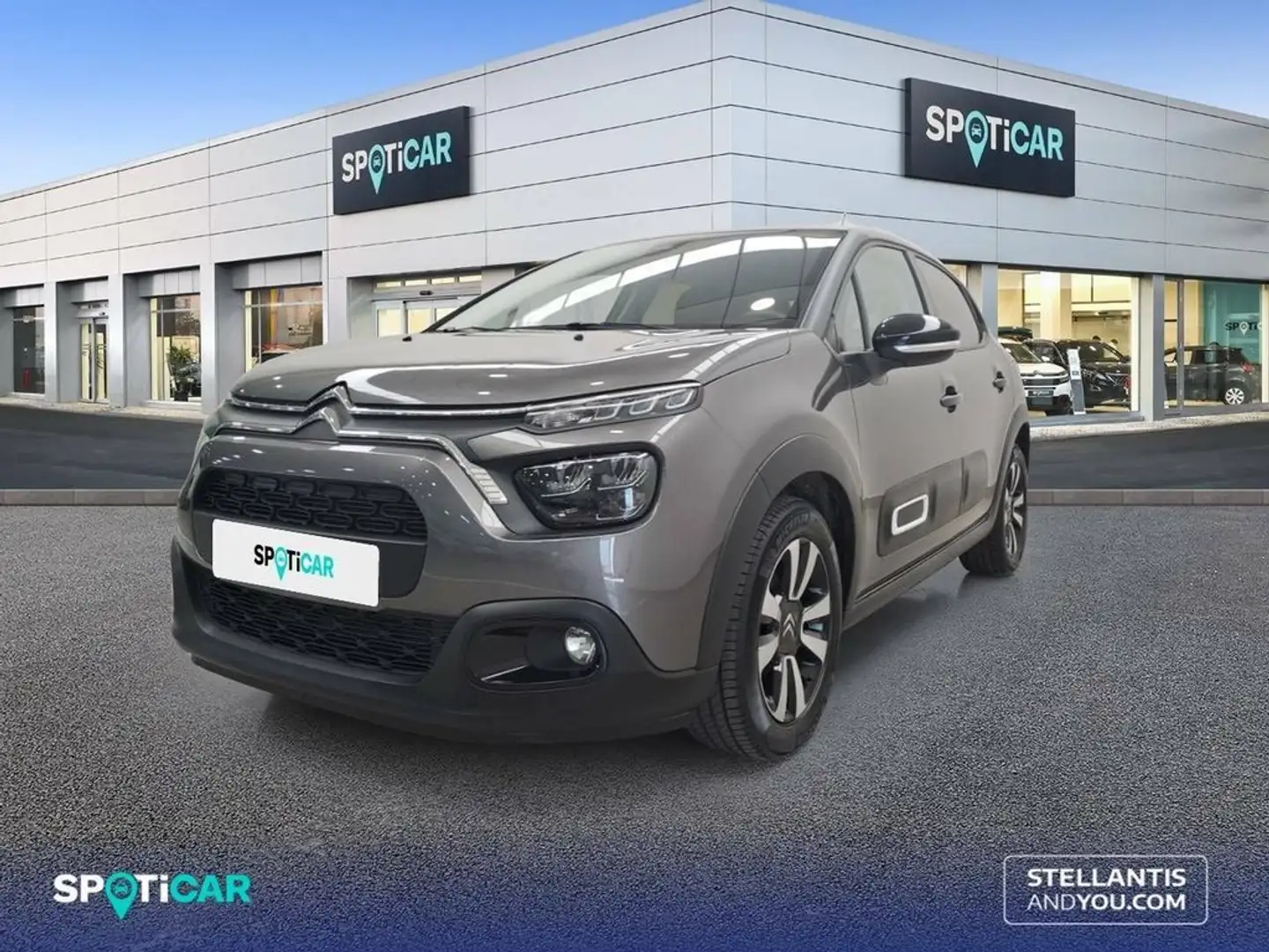 Citroen C3 PureTech 81KW (110CV) Max Gris - 1