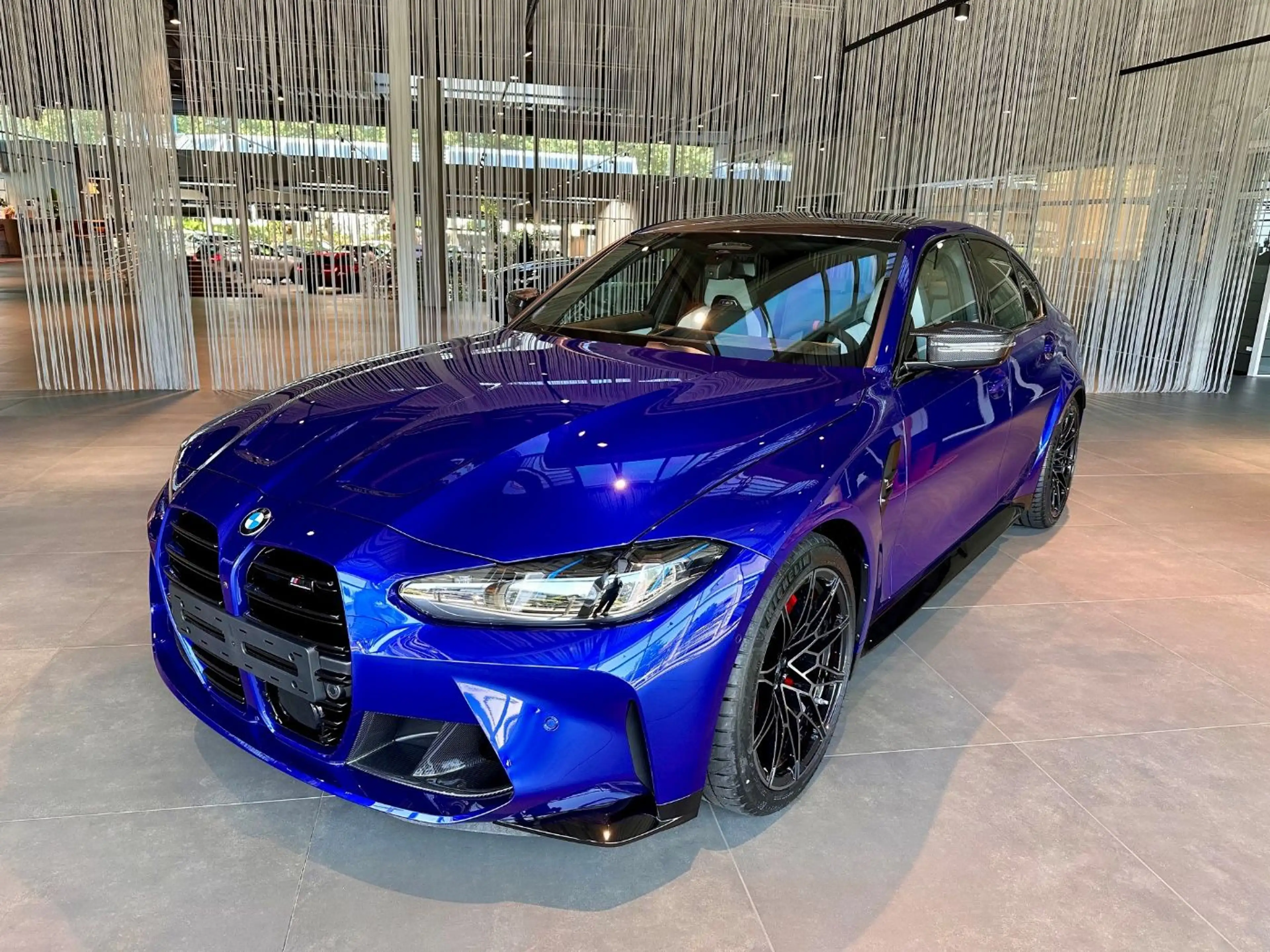 BMW M3 COMPETITION. SAN MARINO BLAU. ULTIMATE PACK. — photo 2