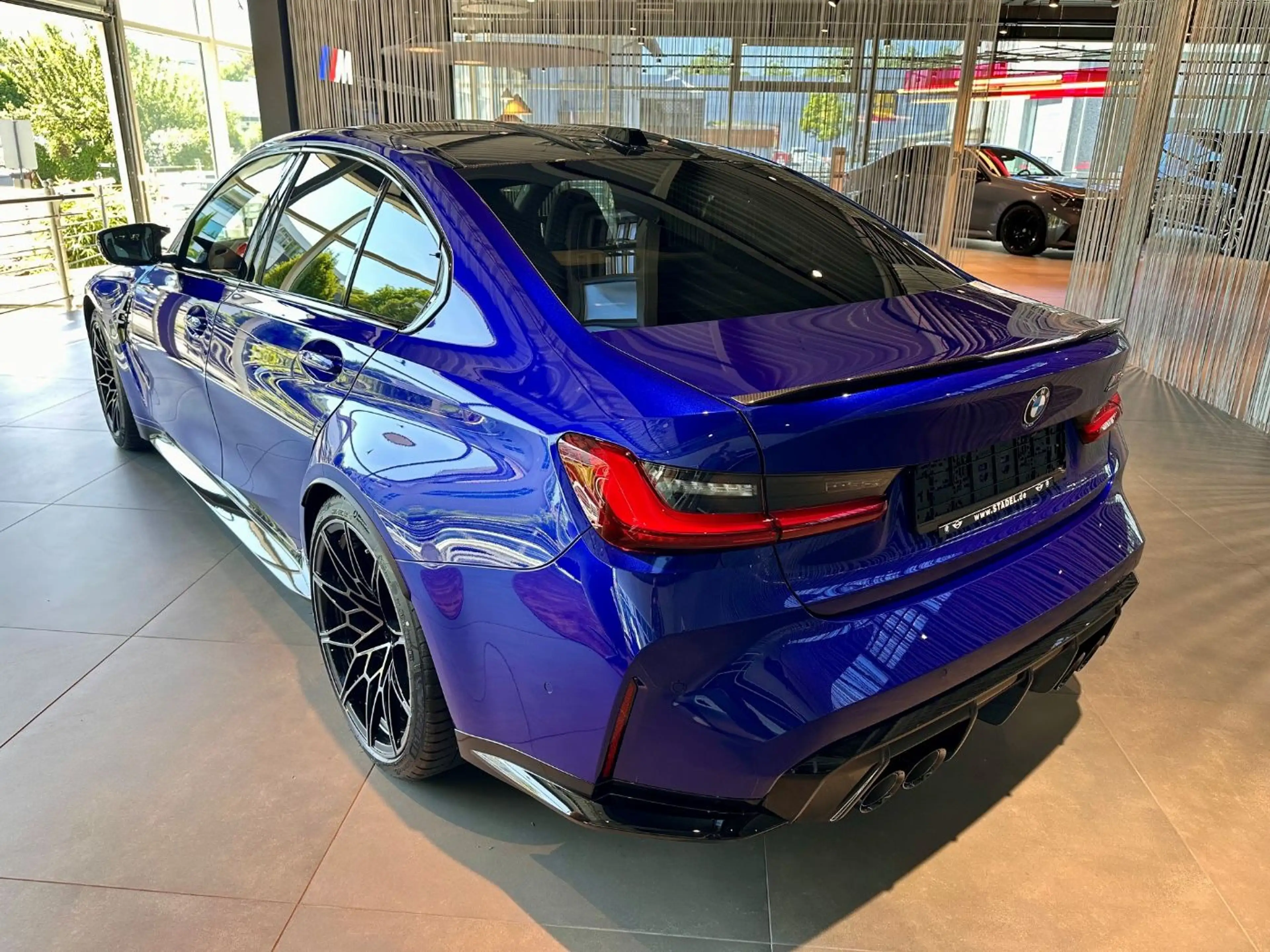 BMW M3 COMPETITION. SAN MARINO BLAU. ULTIMATE PACK. — photo 5