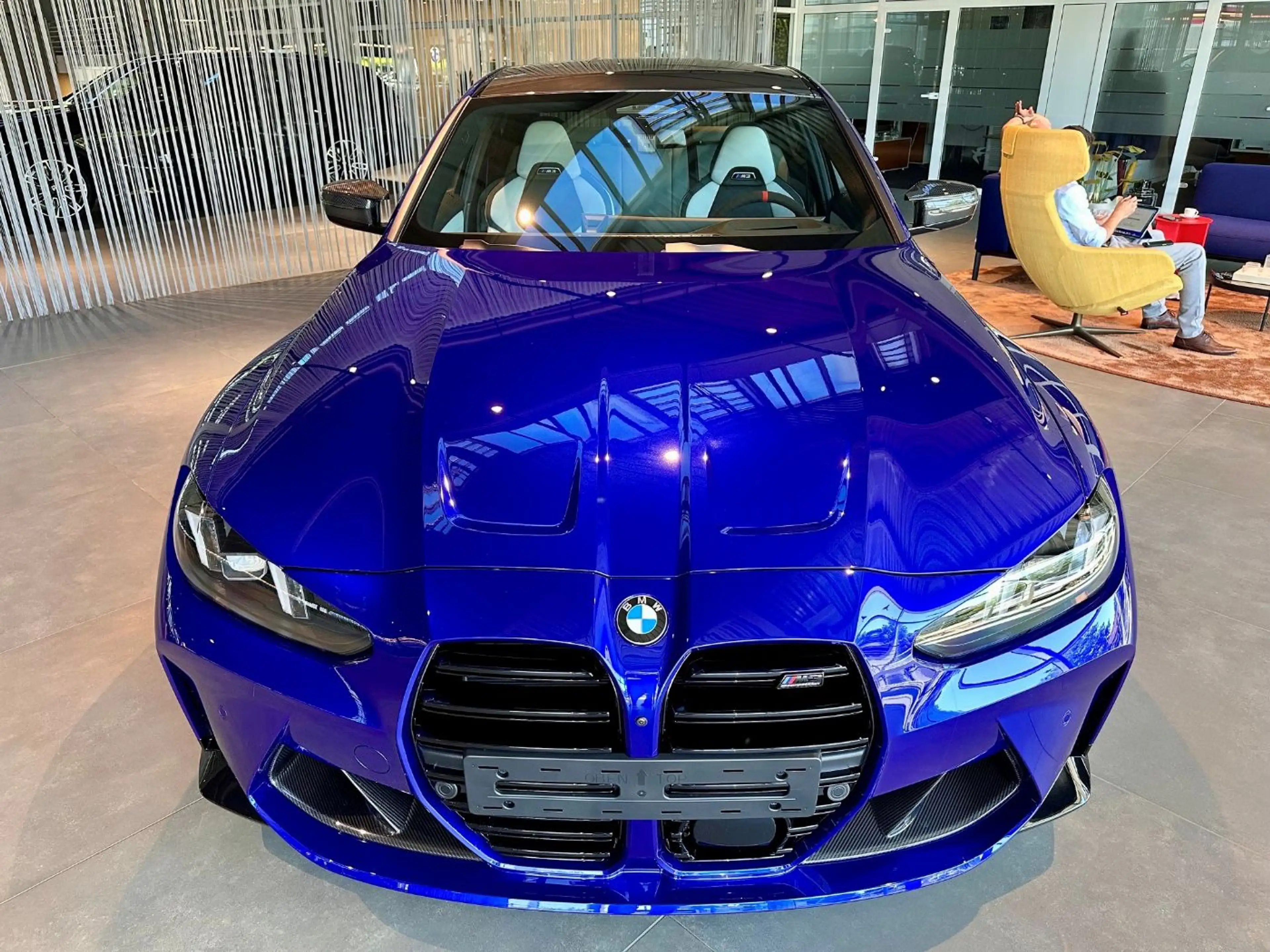 BMW M3 COMPETITION. SAN MARINO BLAU. ULTIMATE PACK. — photo 3