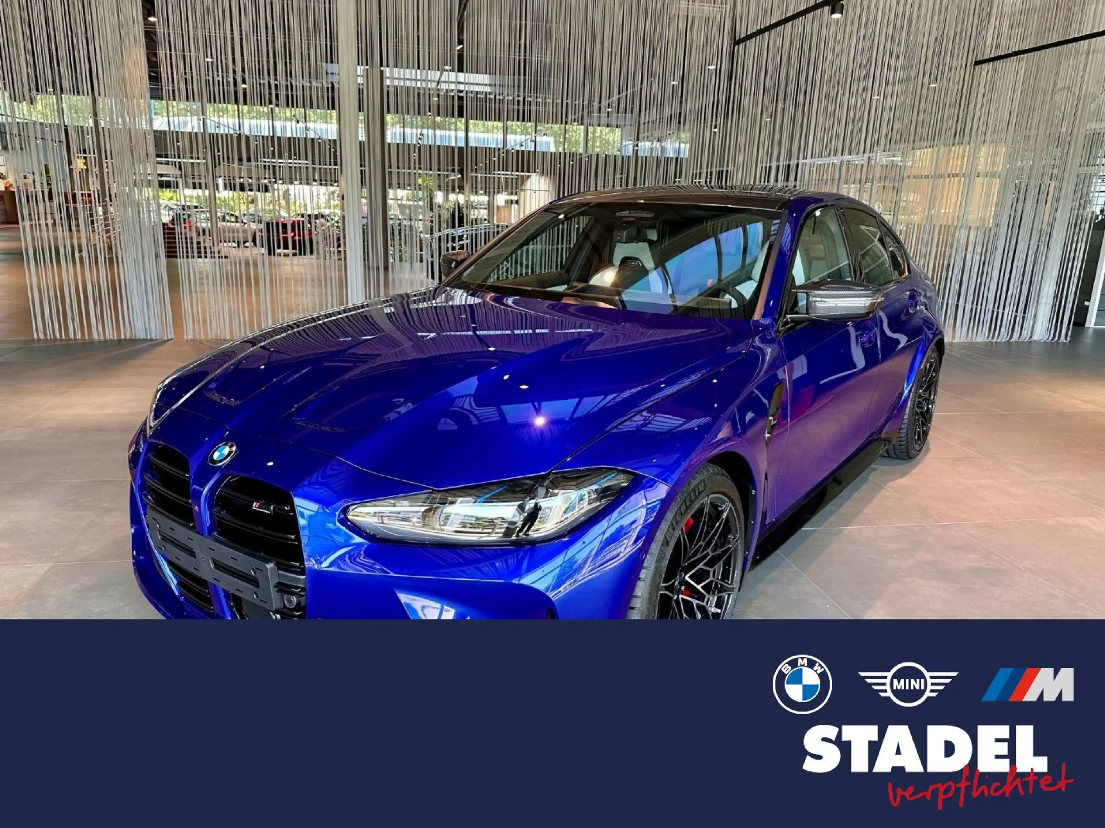 BMW M3 COMPETITION. SAN MARINO BLAU. ULTIMATE PACK.
