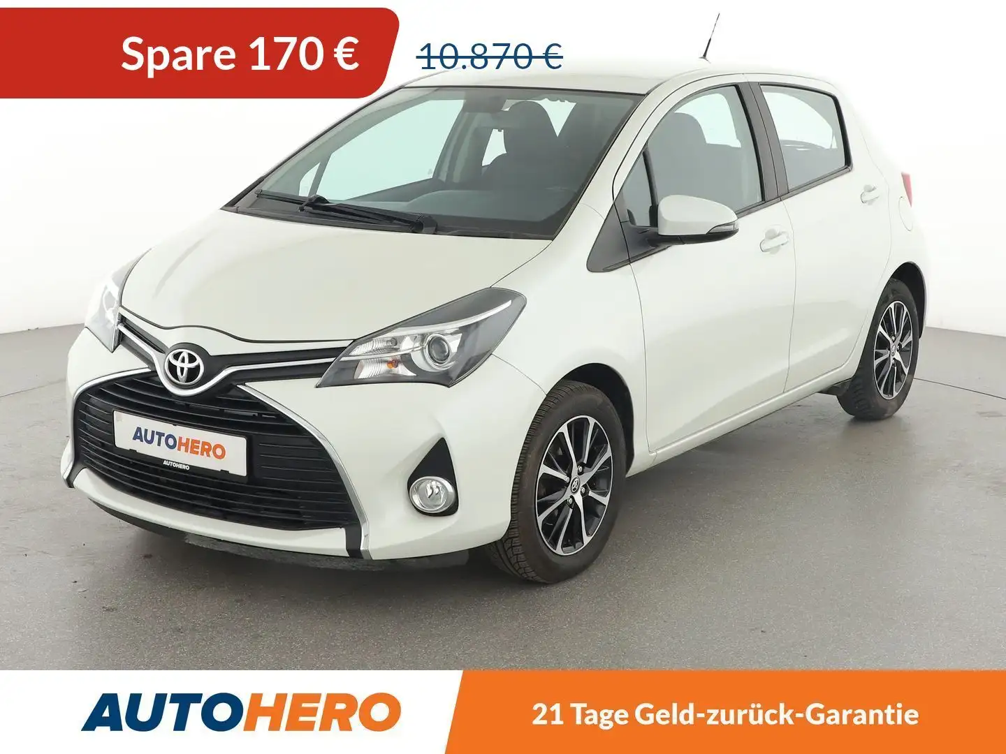 Toyota Yaris 1.33 Dual VVT-i Comfort*CAM*KLIMA*GARANTIE* Blanc - 1