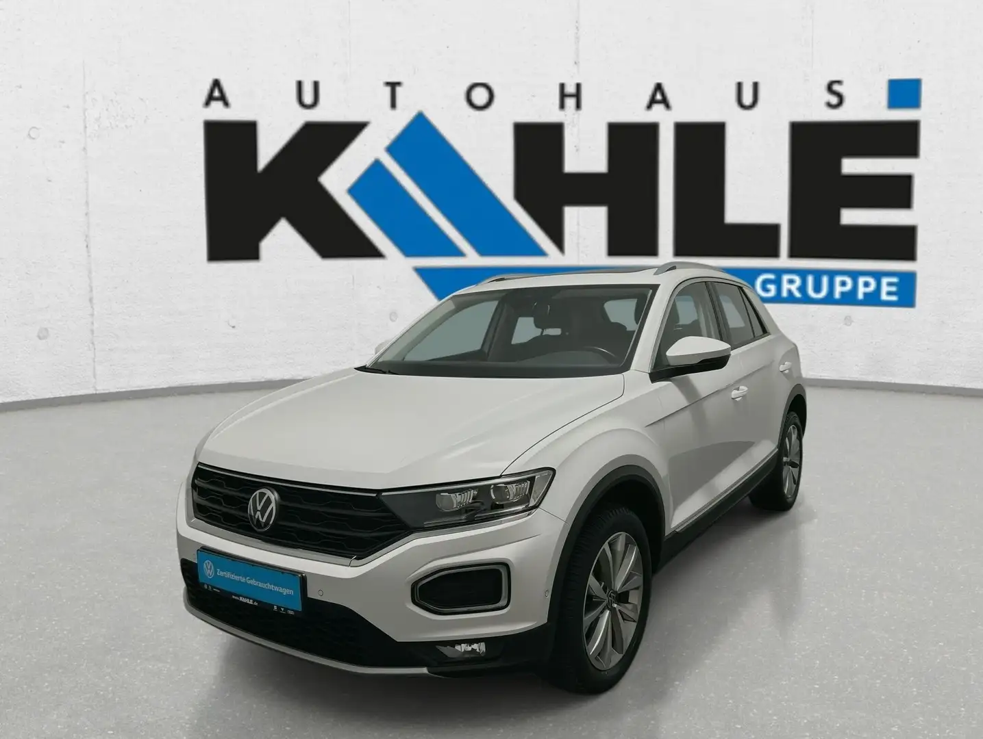 Volkswagen T-Roc Style 1.5TSI DSG Navi Klima PDC Wit - 1