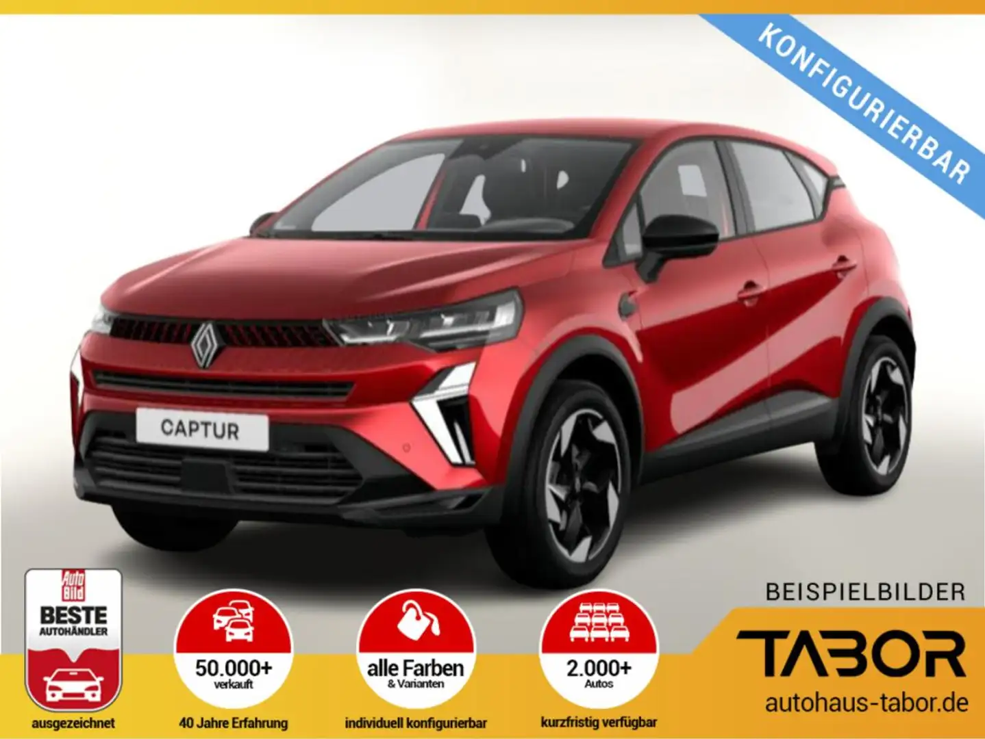 Renault Captur TCe 90 Techno WinterP Nav Rot - 1