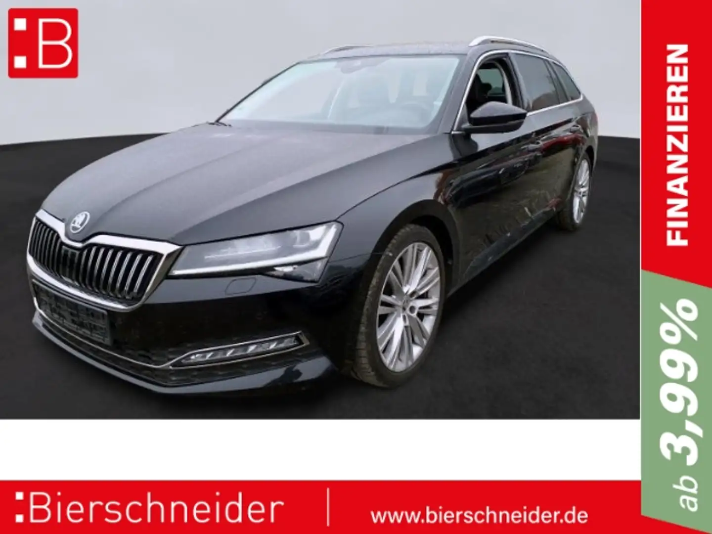 Skoda Superb Combi 2.0 TDI DSG Premium Edition AHK LED NAVI Schwarz - 1