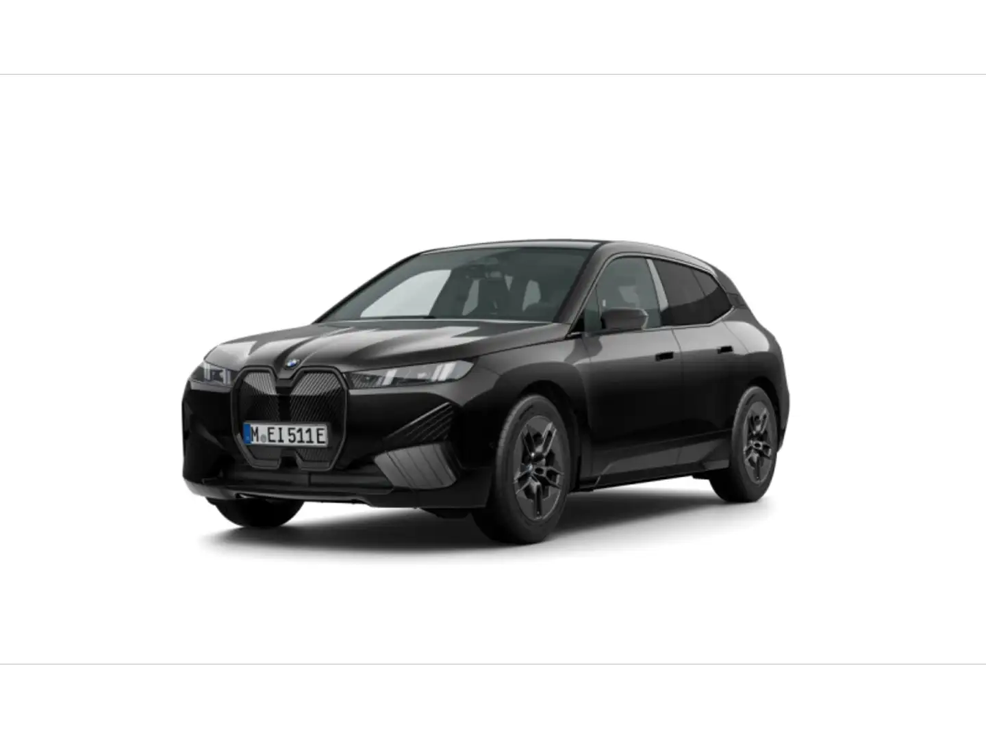 BMW iX xDrive45 Schwarz - 1